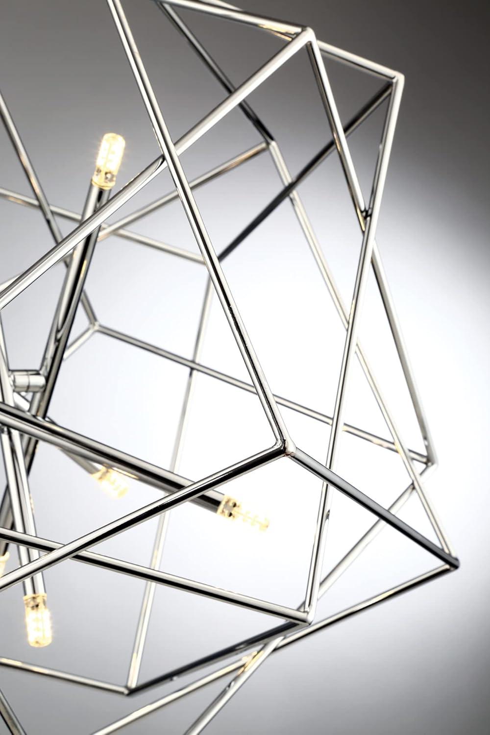 Ezo 7 Light Metal Geometric Chandelier