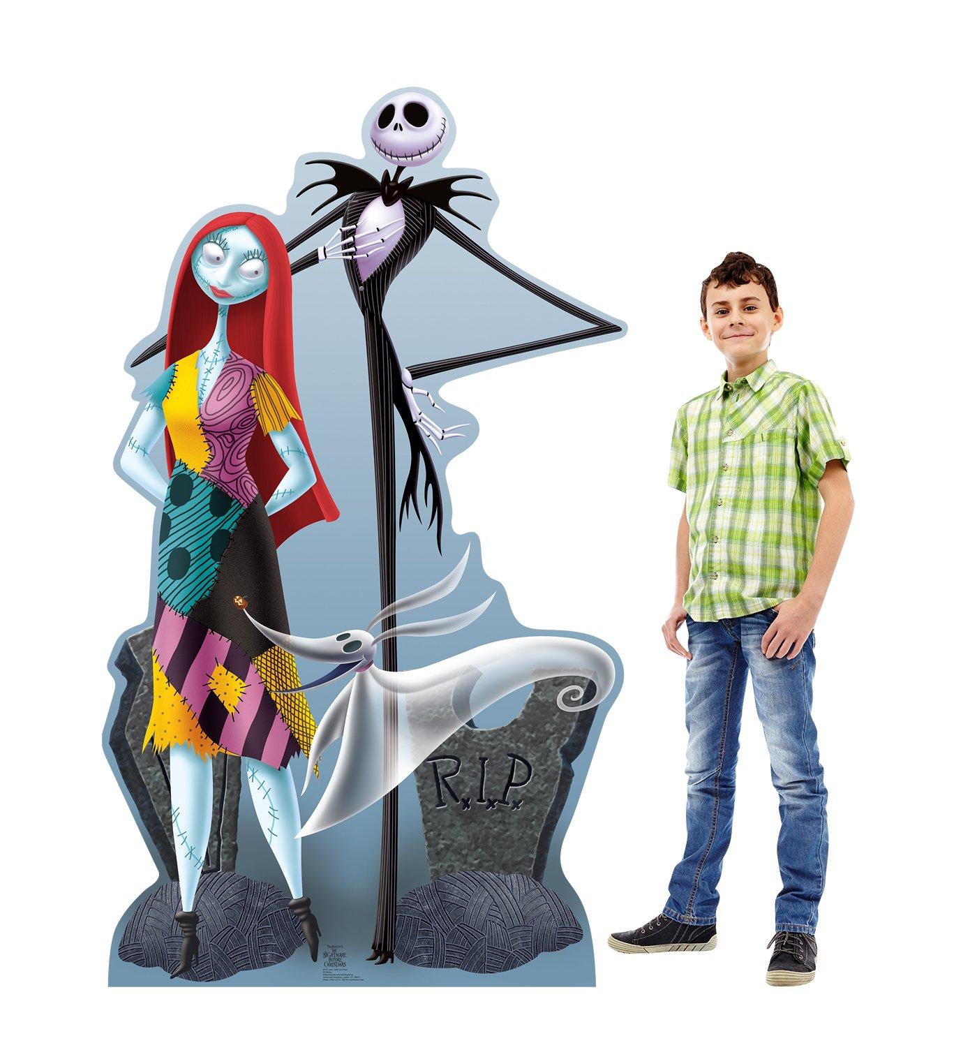 Advanced Graphics Nightmare Before Christmas - Jack, Sally and Zero Life-Size Cardboard Stand-Up