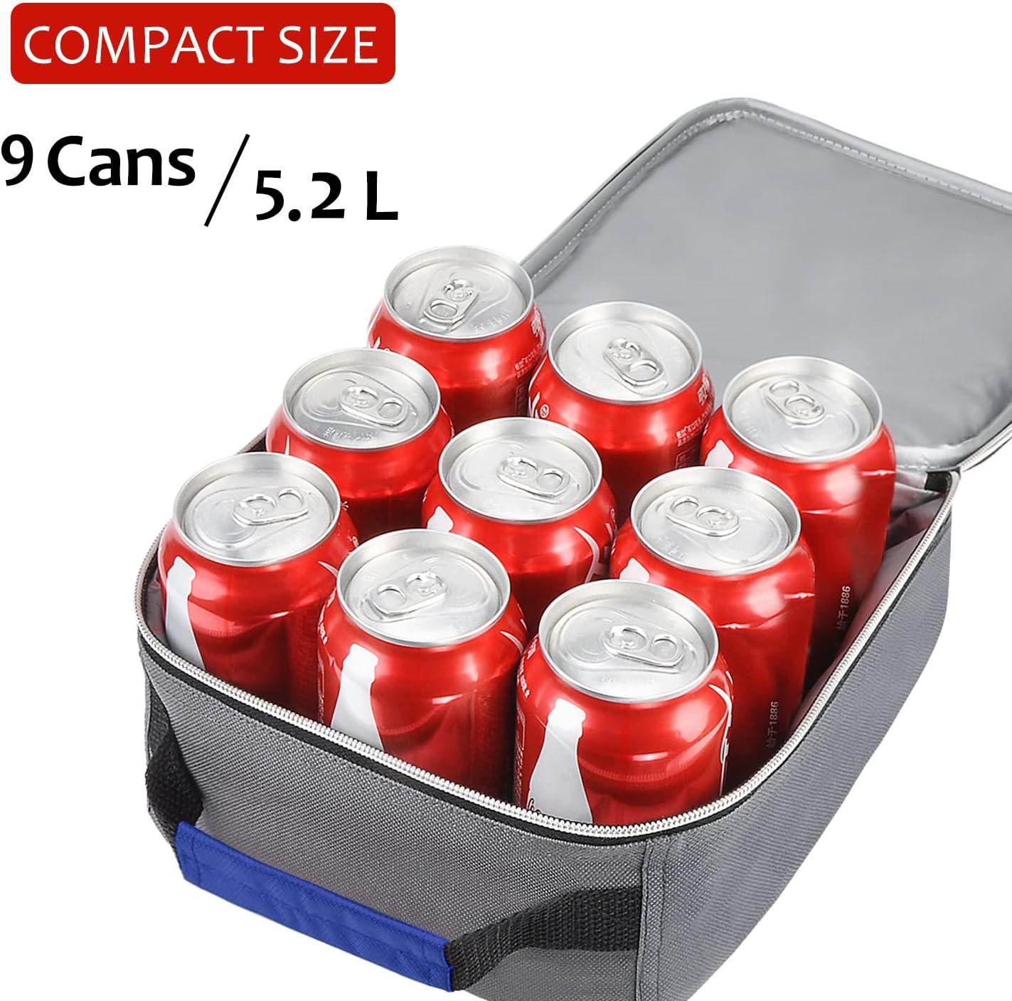 Tirrinia Tirrinia Small Insulated Lunch Bag, Mini Cooler Lunch Box, Lunch Tote