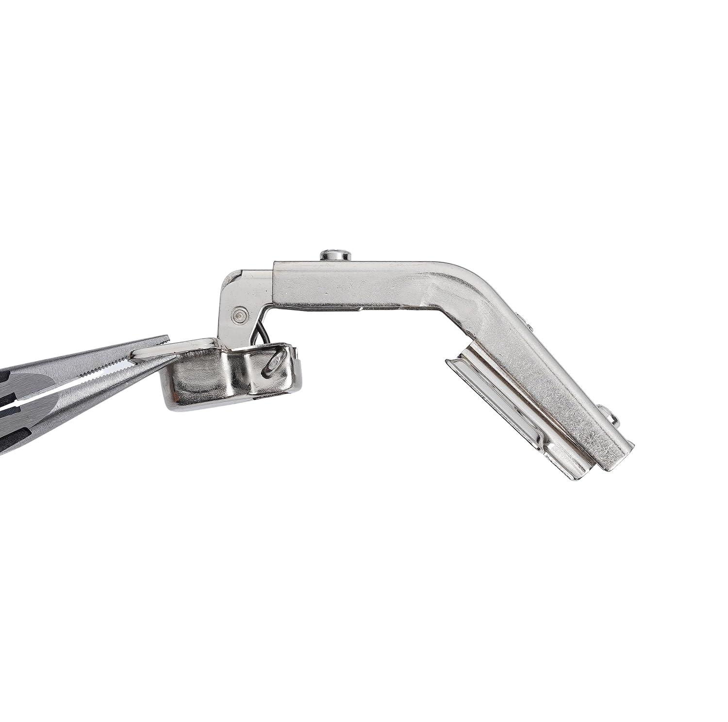 Decobasics - Lasy Susan - Pie-corner Cabinet Corner Cabinet Door Hinge Hinges Kit (135 Degree - 1 Pair (2 Hinges))