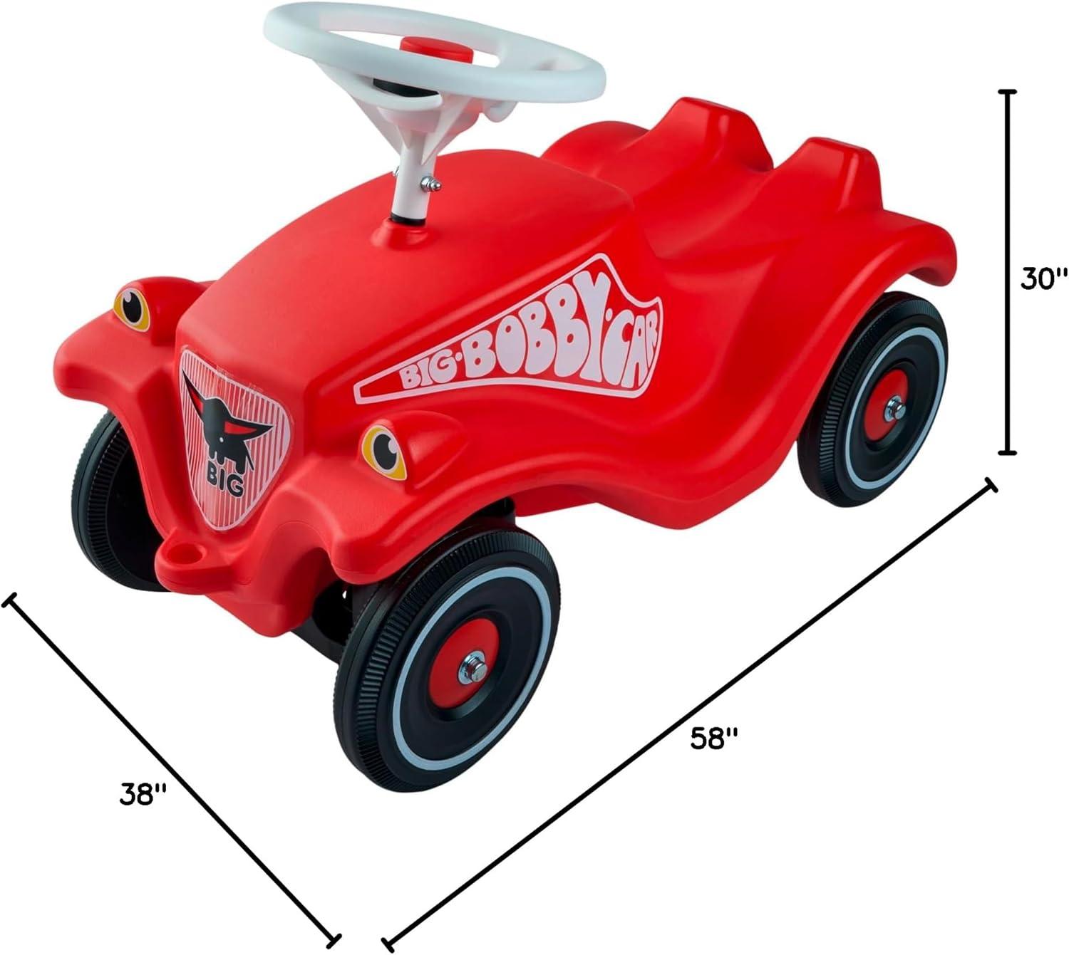 BIG Bobby Red Ride-On Car with Ergonomic Design