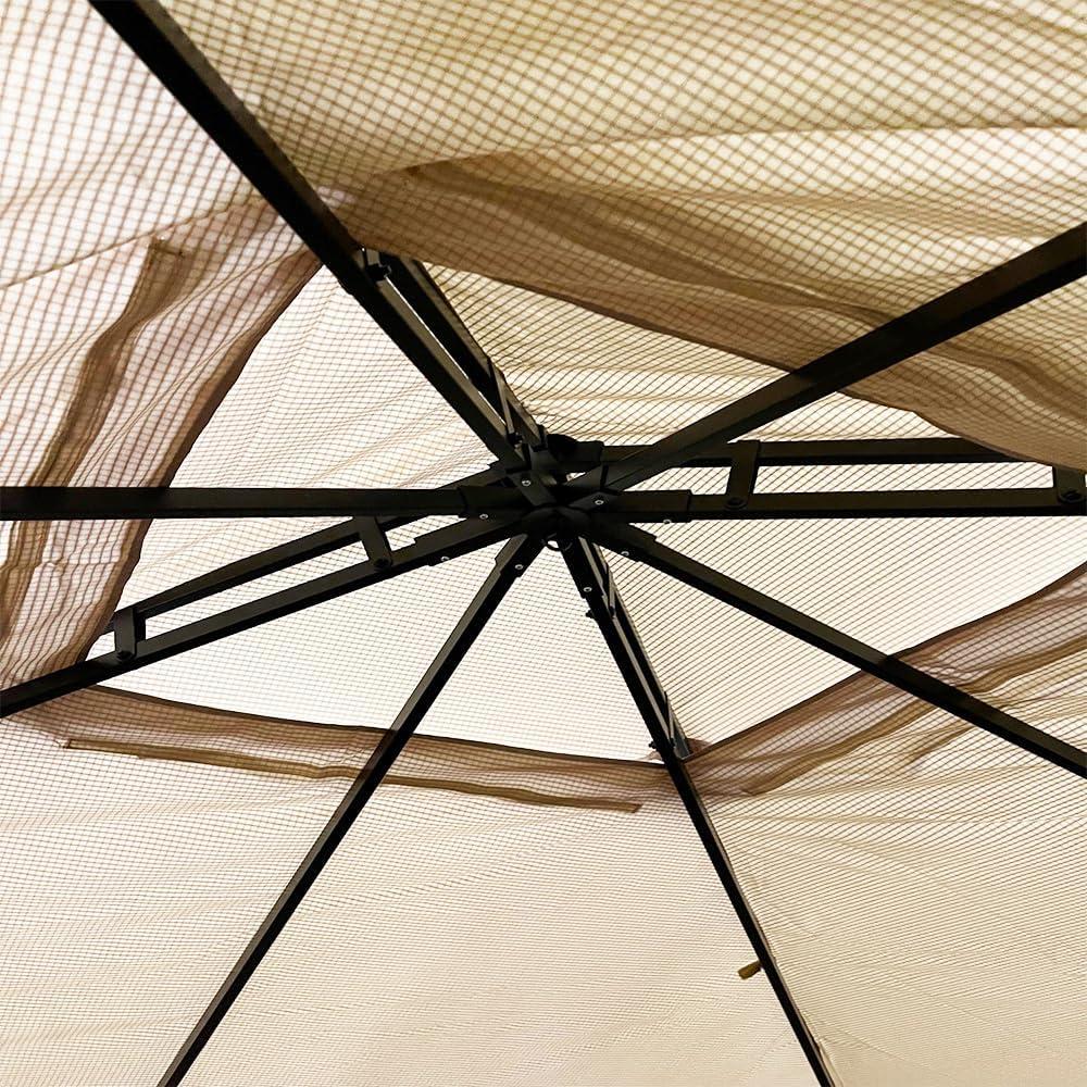 Garden Winds Replacement Canopy Top Cover Compatible with The Suncrown F008007B64 10x10 Gazebo - Riplock 350