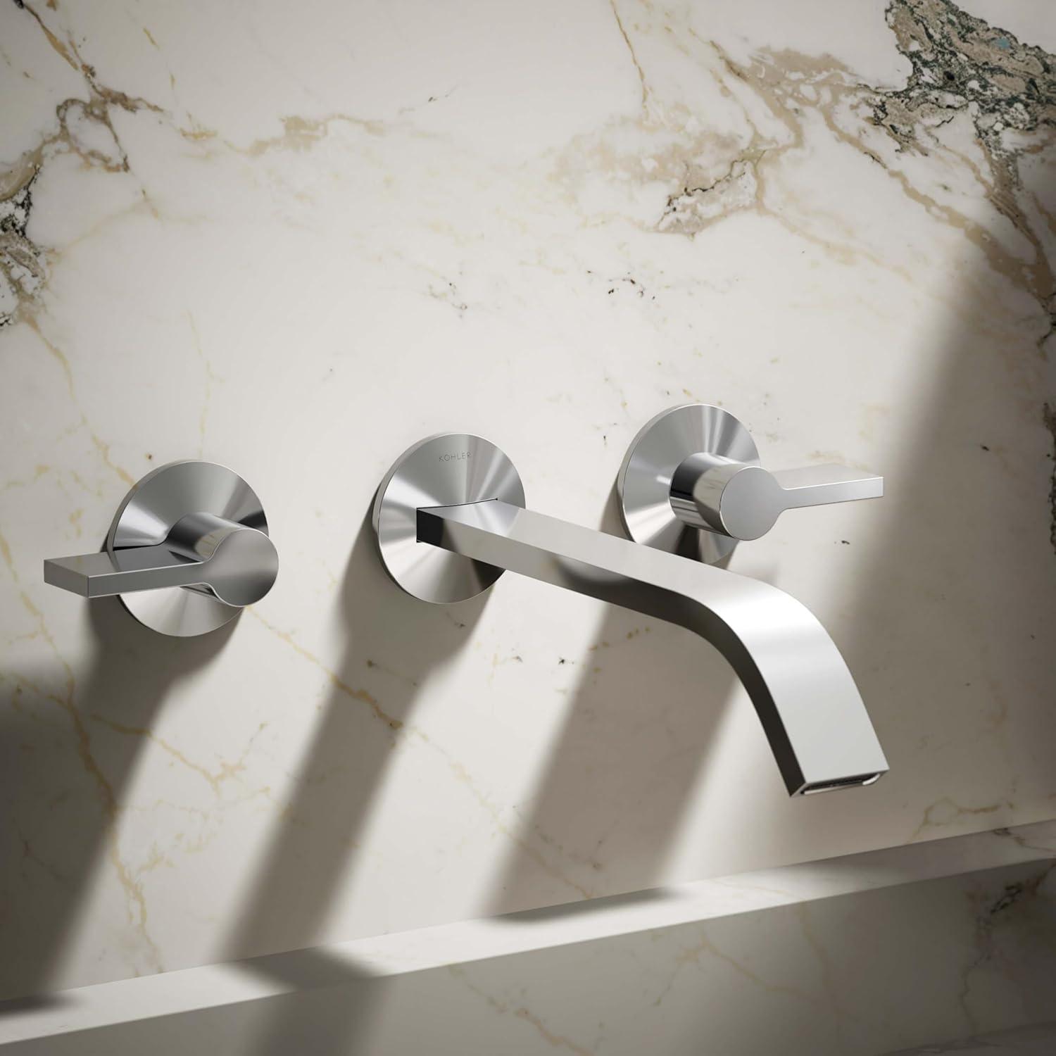 Components Wall-Mount Bathroom Sink Faucet Trim