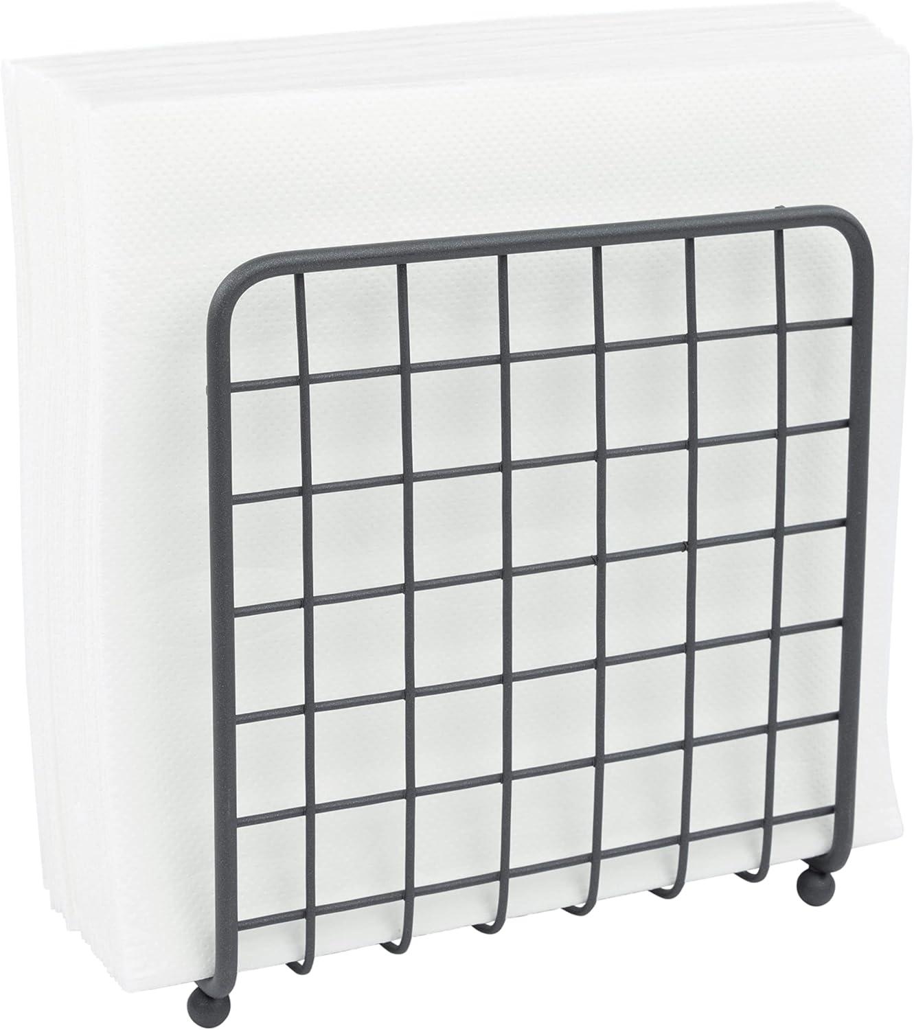 Spectrum Diversified Napkin Holder Grid, Industrial Gray