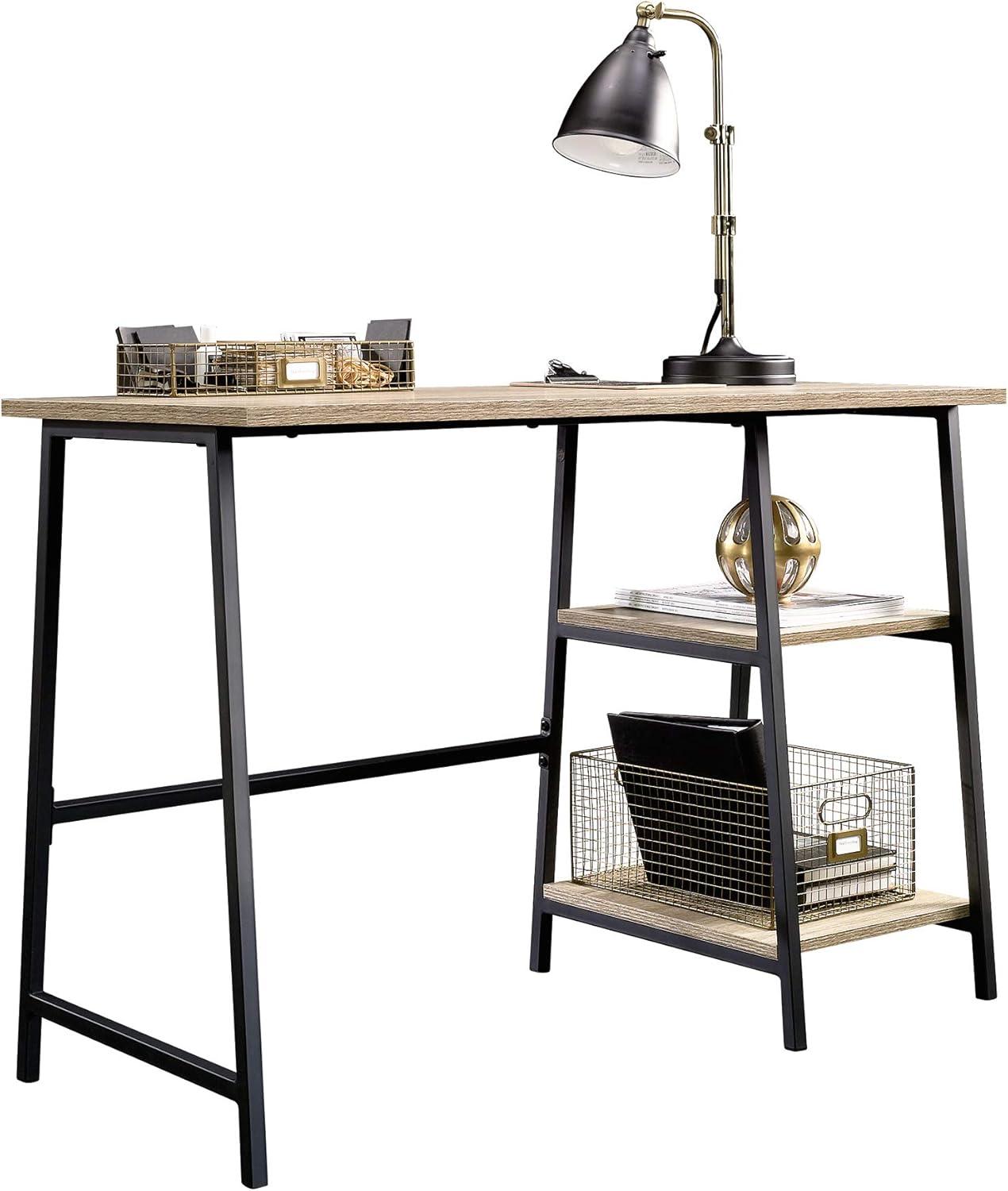 Sauder North Avenue Engineered Wood Desk in Sindoori Mango/Natural