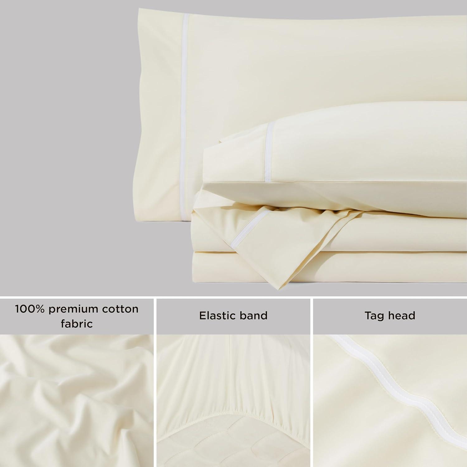 Croscill Croscill Luxury Egyptian 500TC Cotton Sheet Set