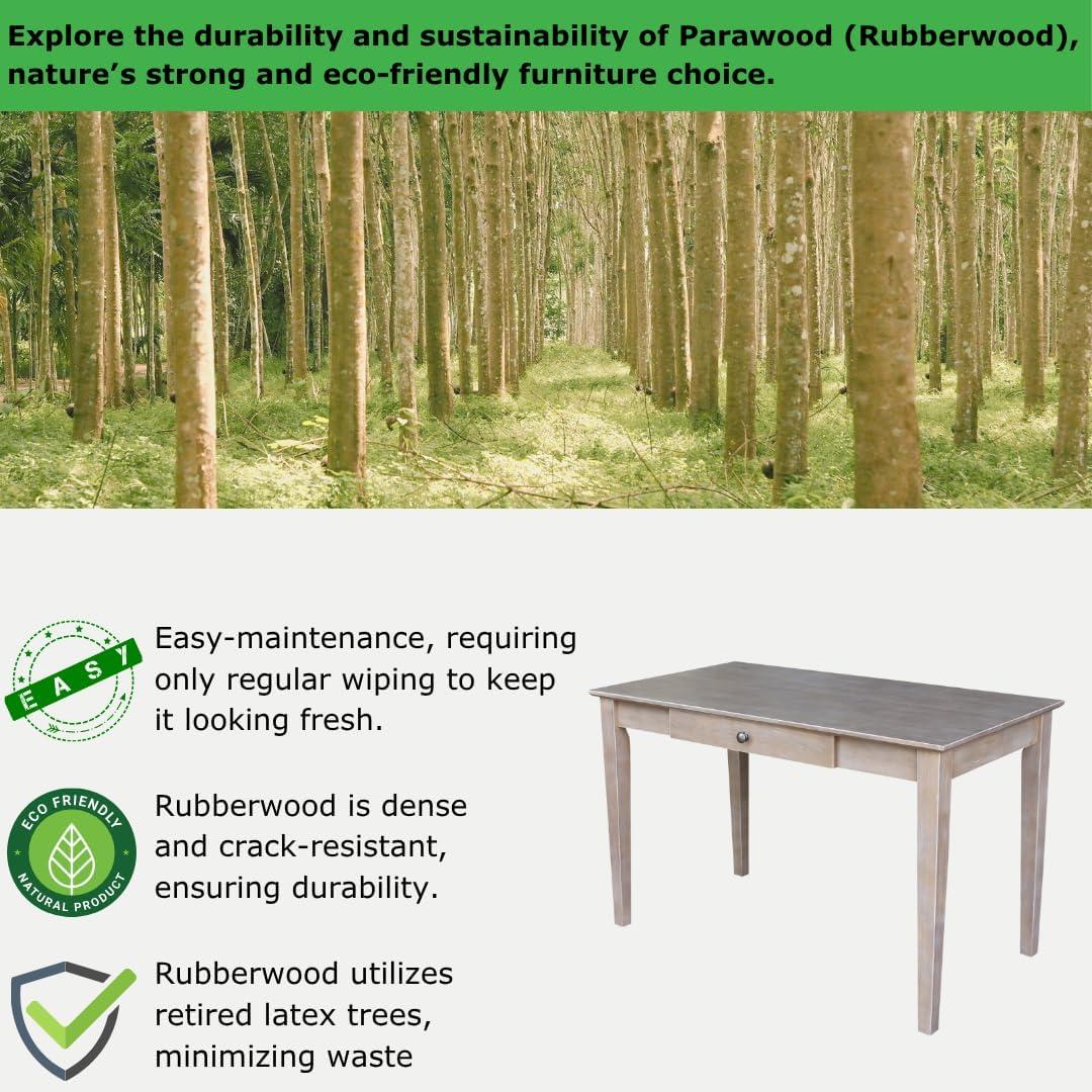 48" Writing Desk Unfinished - International Concepts