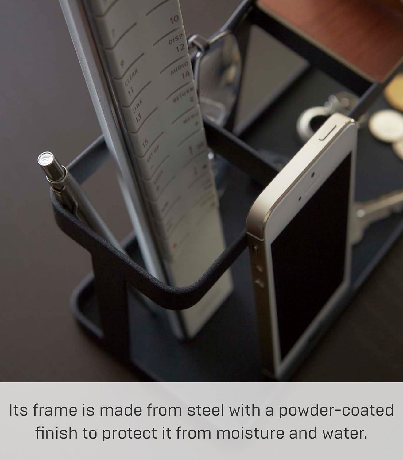 Yamazaki Home Countertop Spice Caddy, Storage And Organizer Rack, Steel, Anti-Slip Rubber Feet