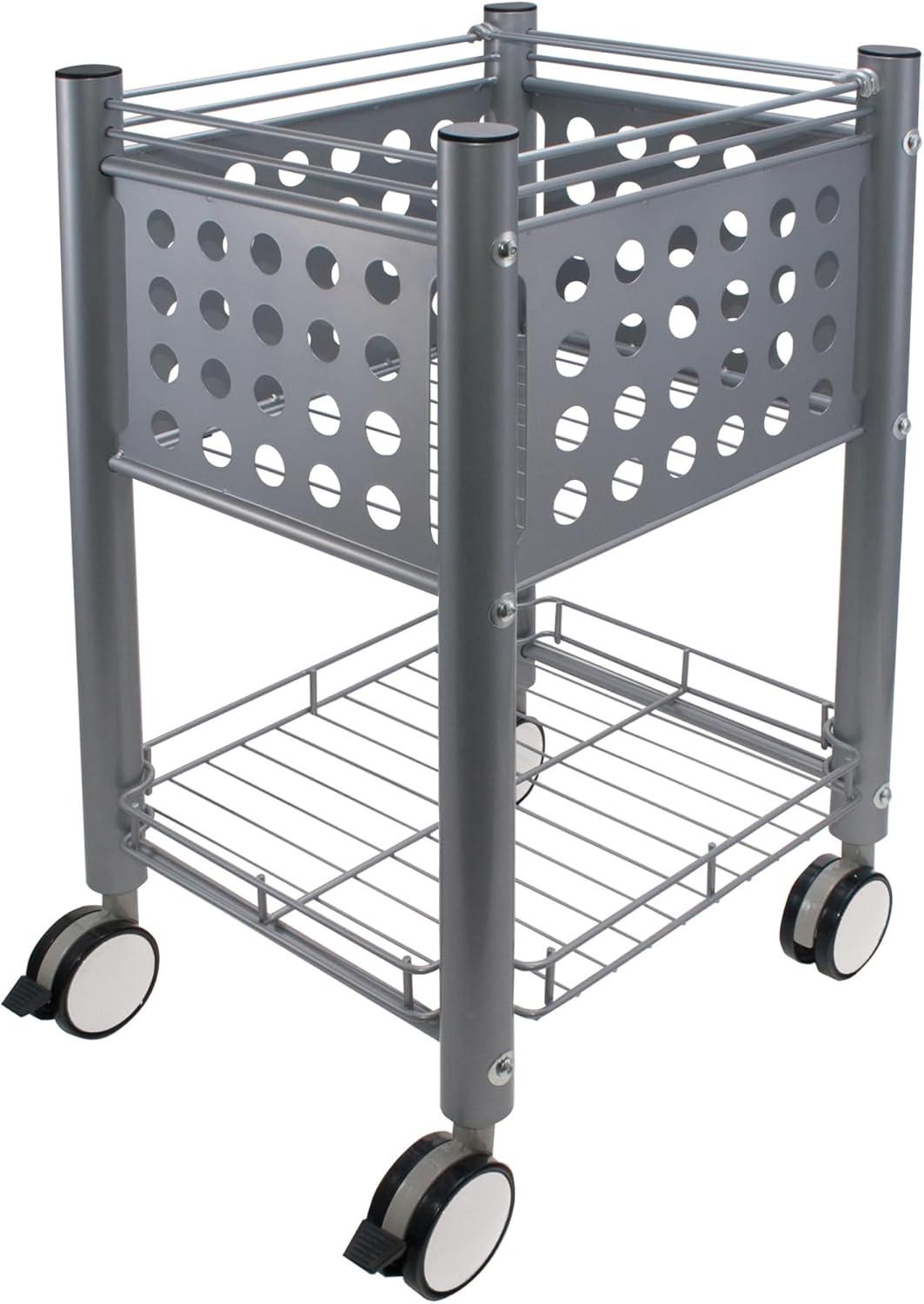 26.25'' H x 13.75'' W File Cart with Wheels