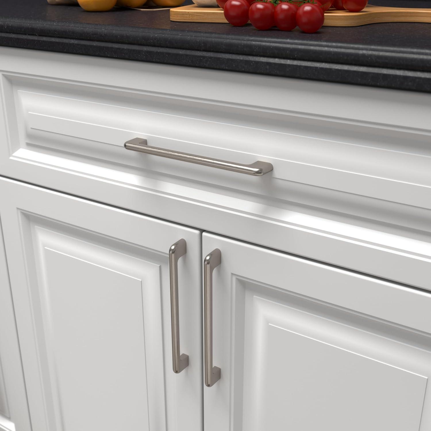 Hickory Hardware H076702-CH-10B 128 mm CC Forge Cabinet Pull, Polished Chrome - Pack of 10