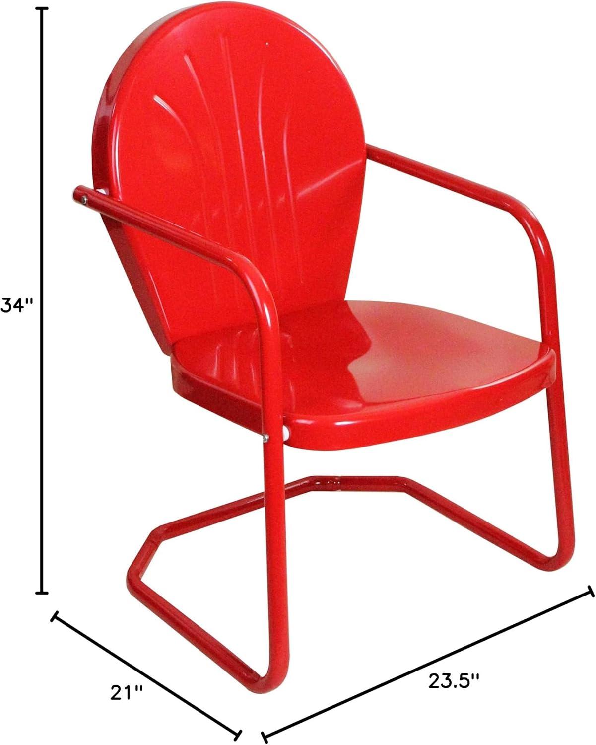 Northlight Seasonal 34-Inch Outdoor Retro Tulip Armchair