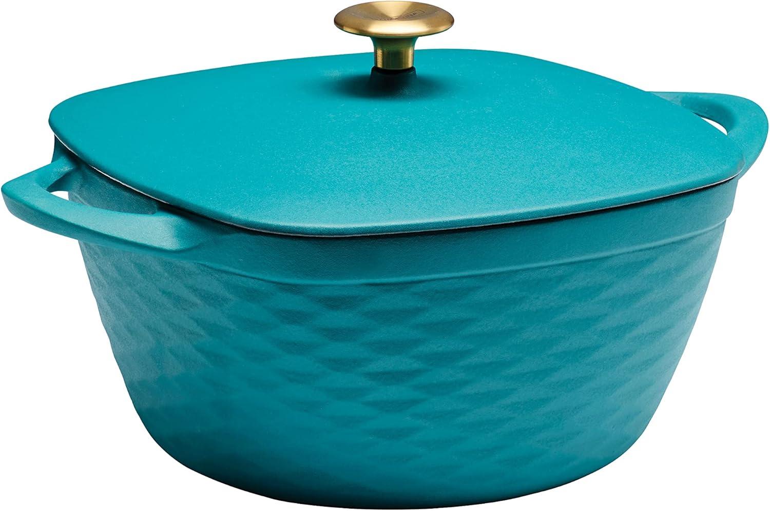 Tramontina Prisma 7 Qt Enameled Cast Iron Covered Square Dutch Oven