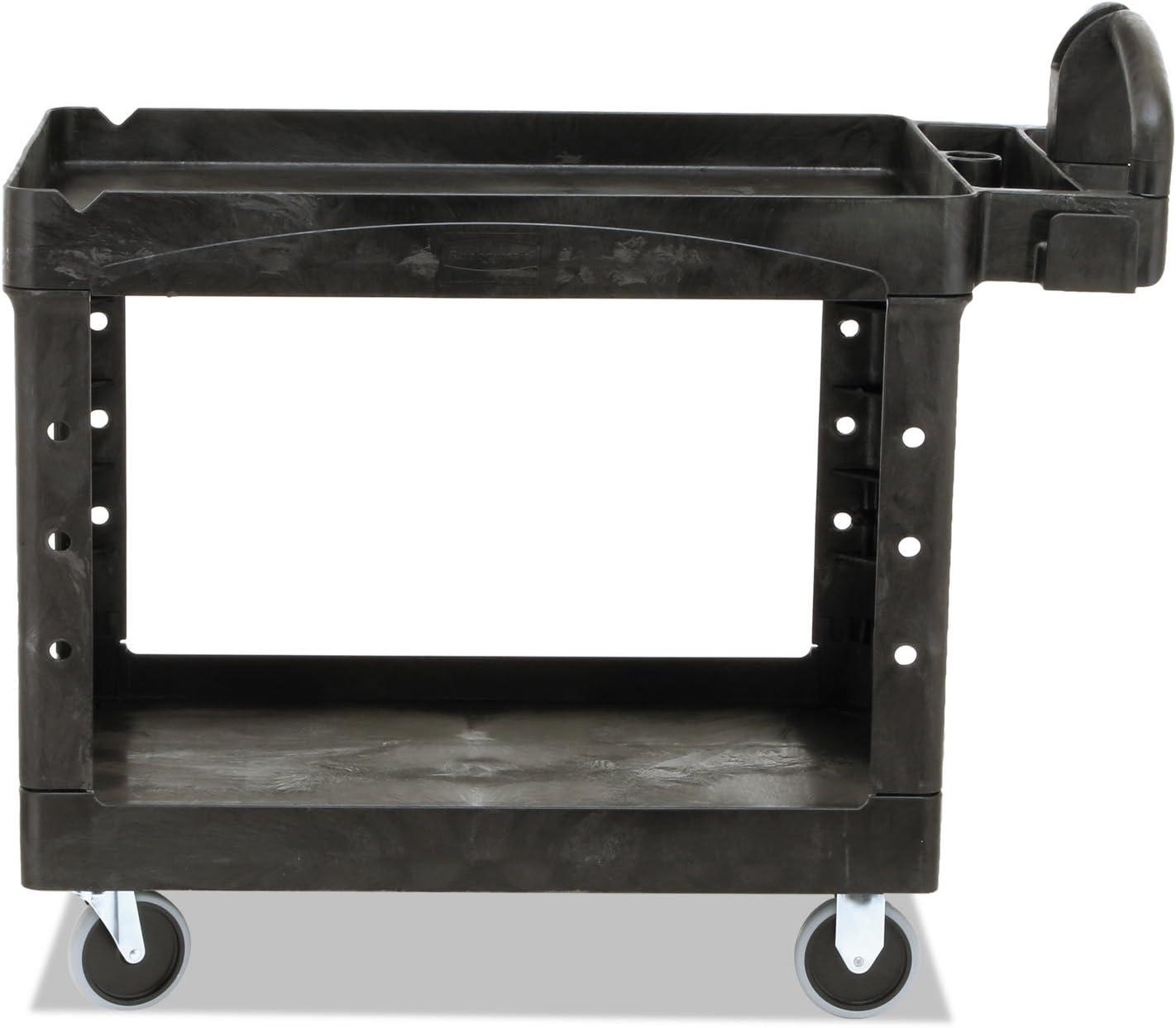 Rubbermaid Utility Cart HD 2 Shelf 16"X30" #647399