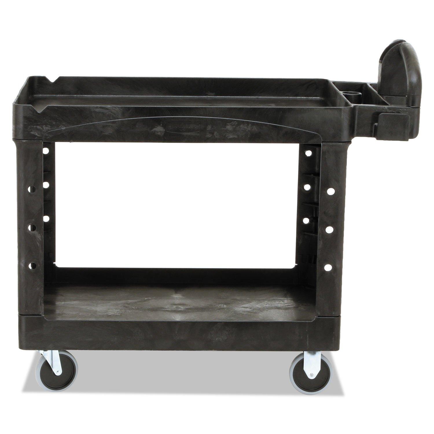 Rubbermaid Utility Cart HD 2 Shelf 16"X30" #647399