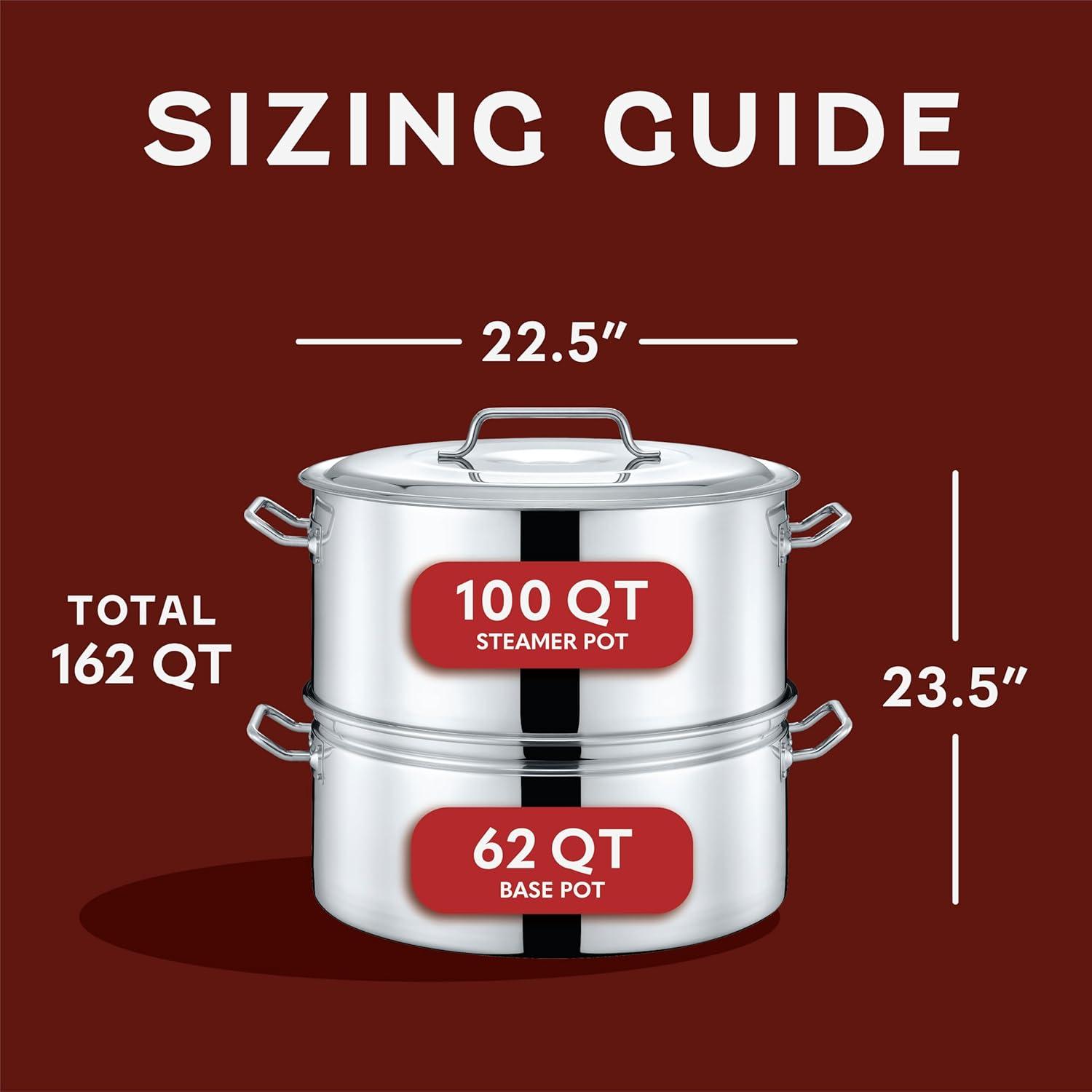 Concord Cookware Concord Cookware Stainless Steel Stock Pot
