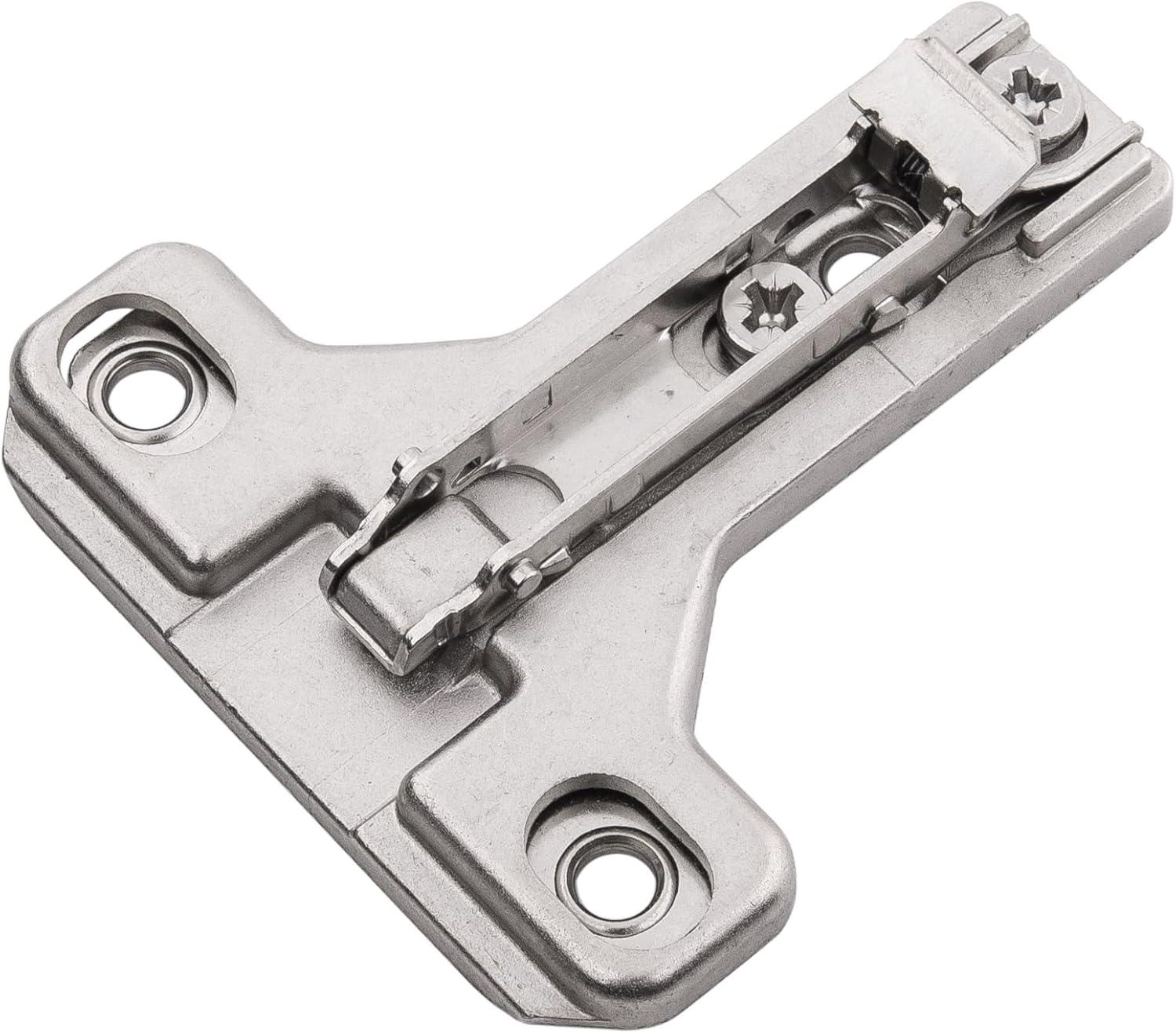 Polished Nickel Euro Concealed Cabinet Hinge with Easy Release