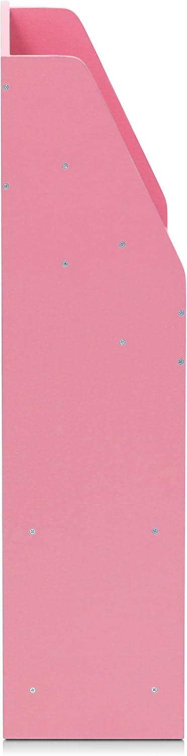 Furinno KidKanac Kids Bookshelf, 5 Shelf, Pink