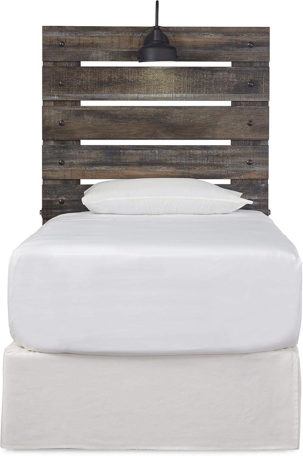 Signature Design by Ashley Casual Drystan Twin Panel Headboard  Multi