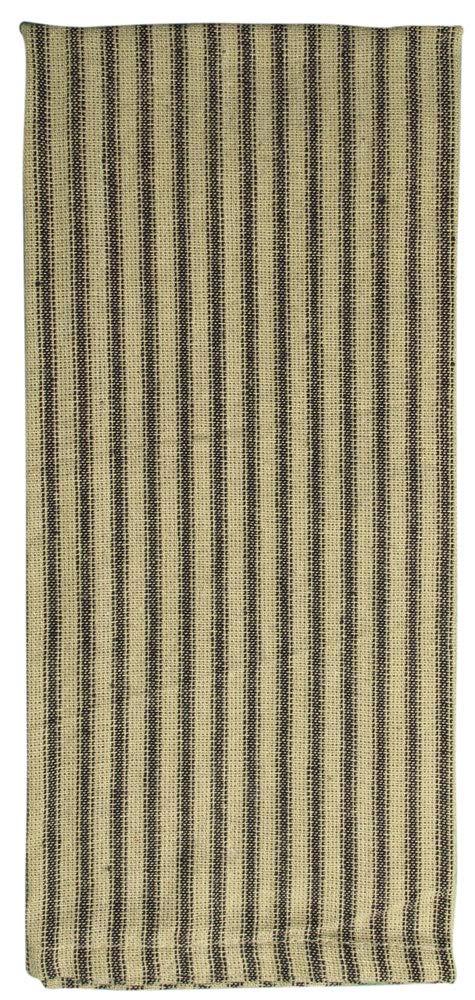 Fillurbasket Farmhouse Kitchen Towels, Black and Striped Buffalo Checked Plaid, 3 Count