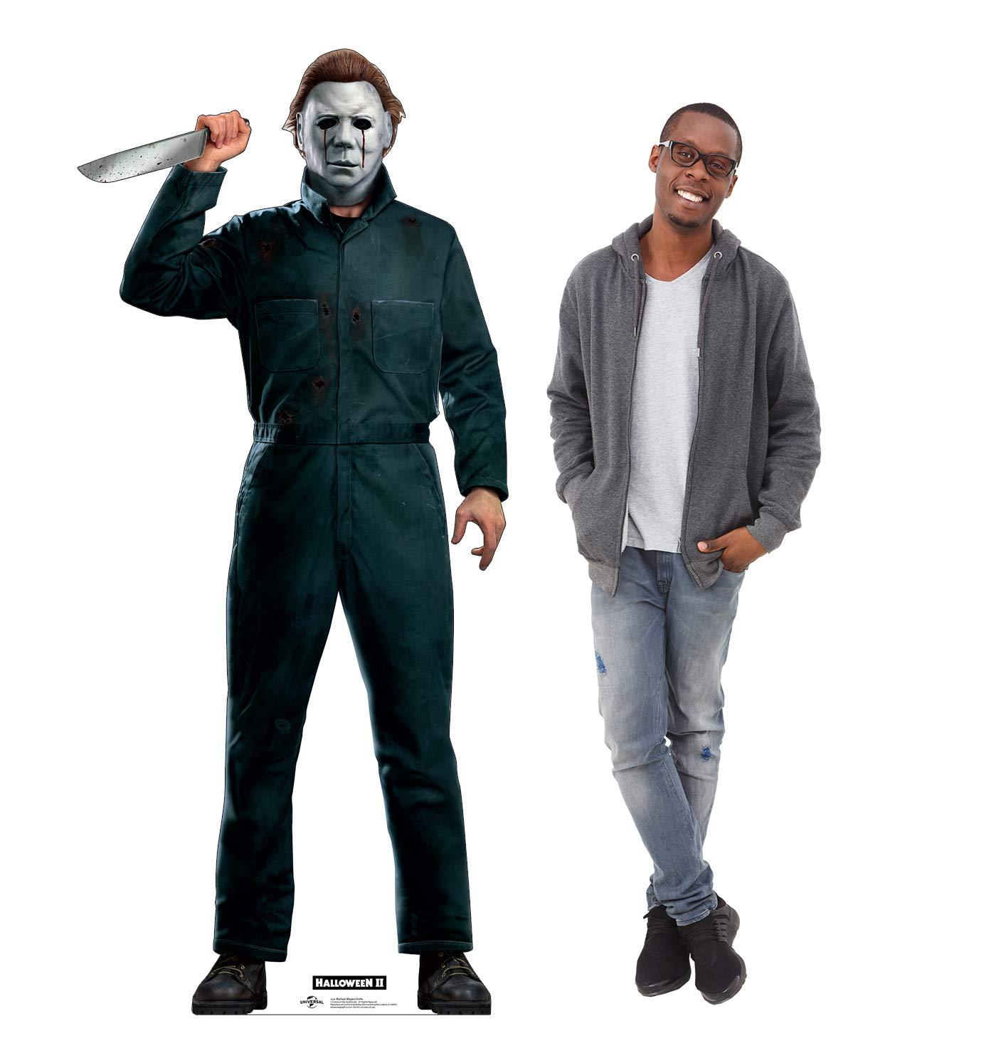 Advanced Graphics  74 x 33 in. Mike Myers Knife Cardboard Cutout, Halloween II