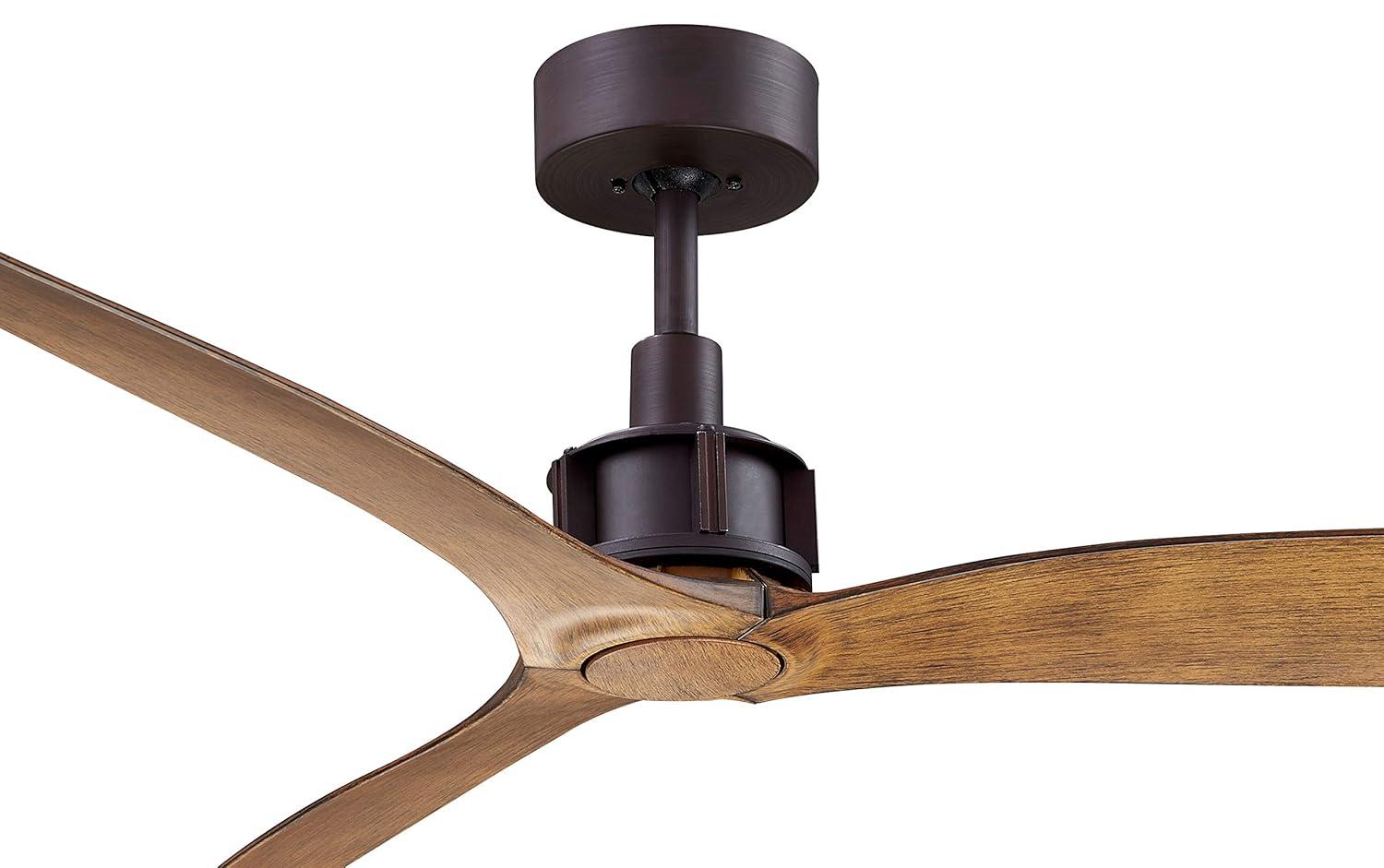 52" Zelda 3 - Blade Standard Ceiling Fan with Remote Control