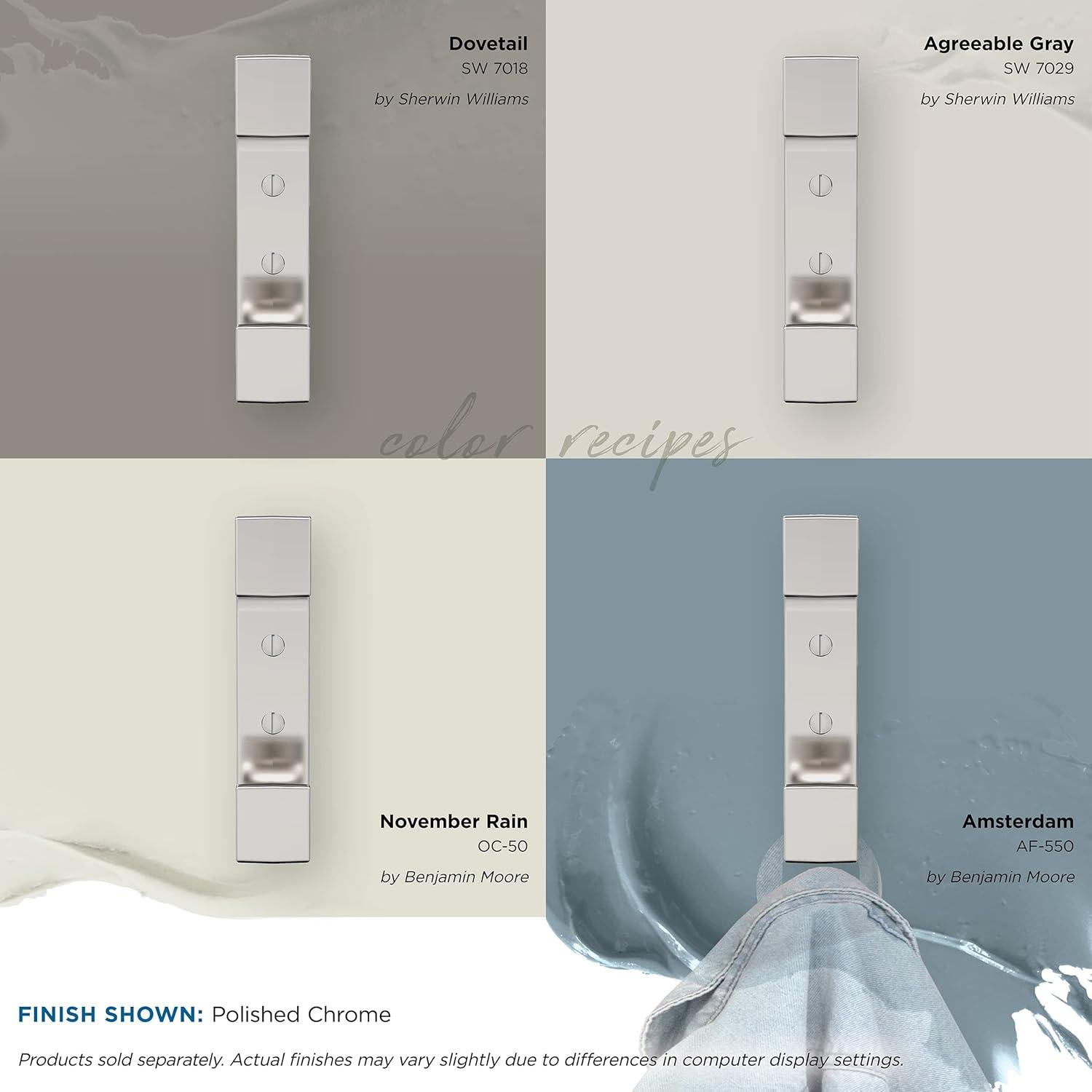 Bray Contemporary Double Prong Decorative Wall Hook