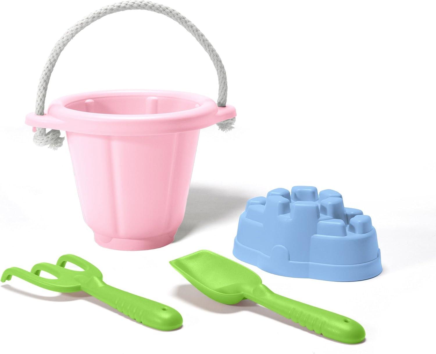 Eco-Friendly Pink and Blue Recycled Plastic Sand Play Set