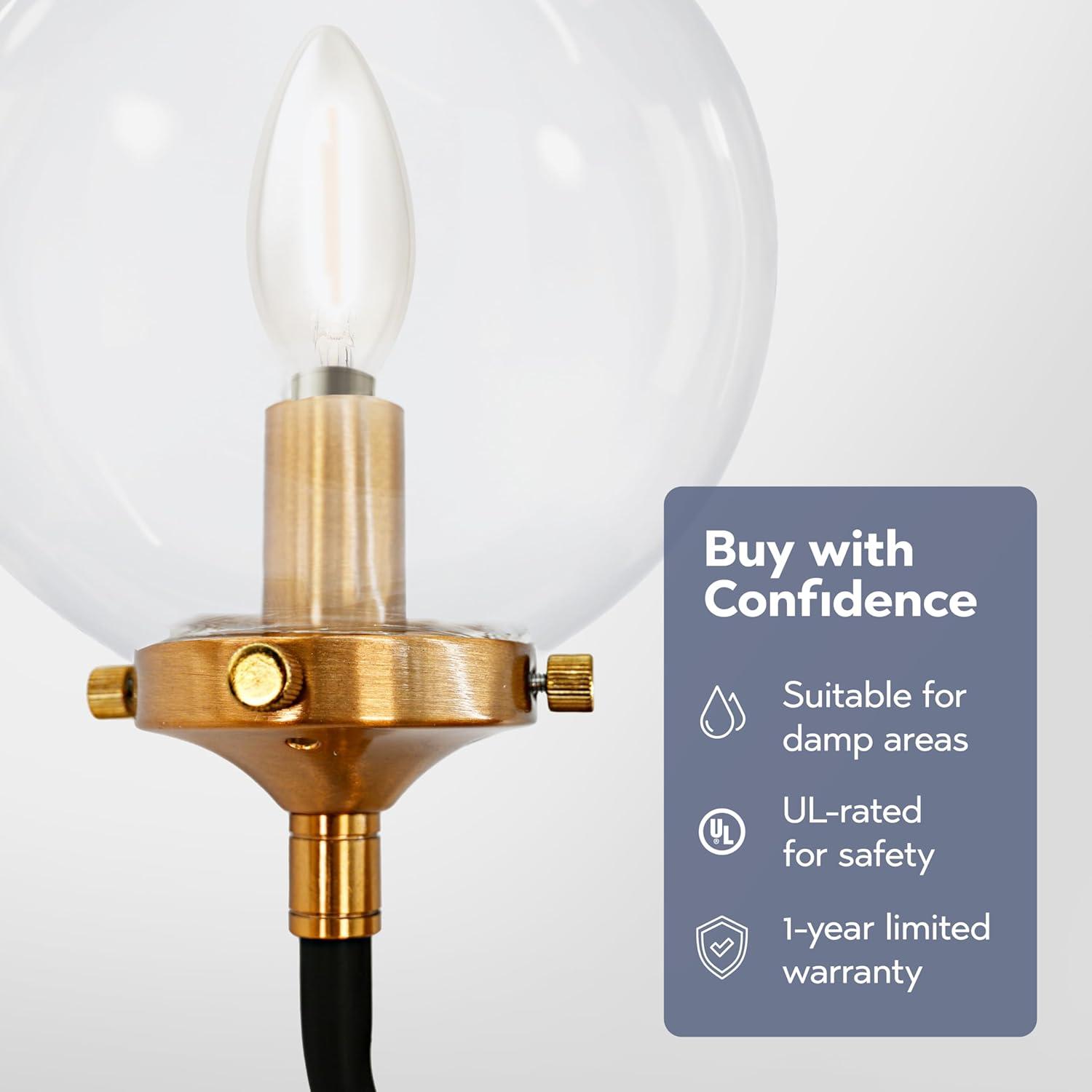 Elk Home Boudreaux 1 - Light Wall Light in  Antique Gold/Matte Black