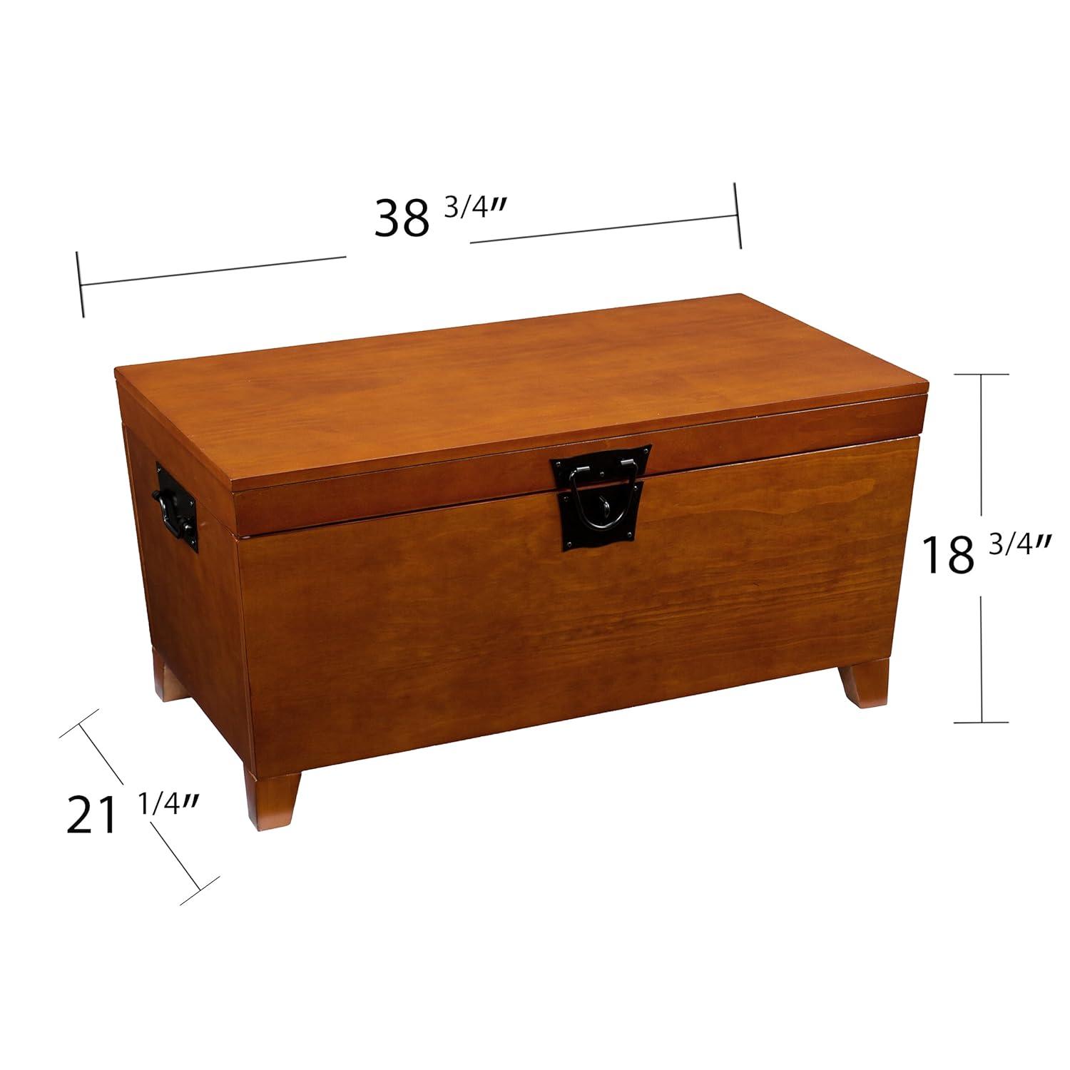 Wildon Home® Cascade Trunk Coffee Table with Lift Top