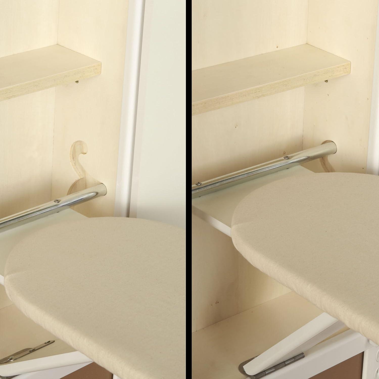 Household Essentials Ironing Board Cabinet, White
