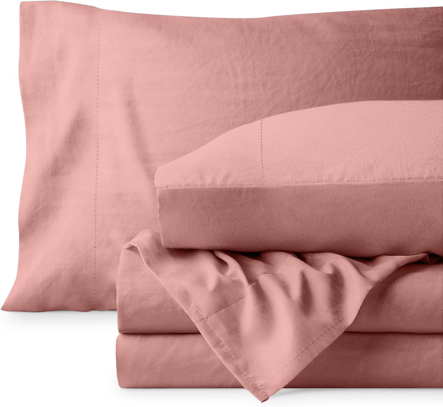 Washed Microfiber Sheet Set by Bare Home