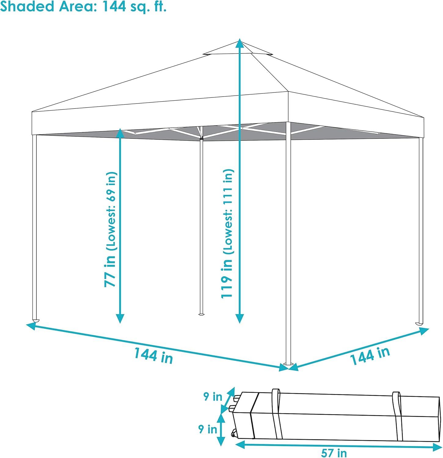 Metal Pop-Up Canopy