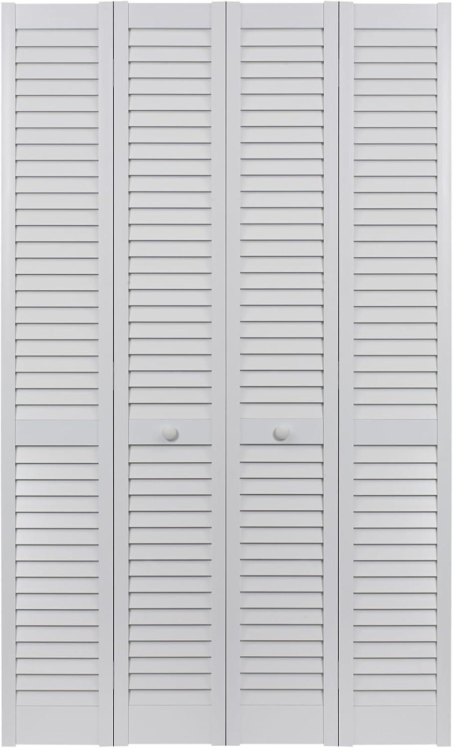 LTL Home Products Seabrooke Louvered PVC Bi-Fold Door