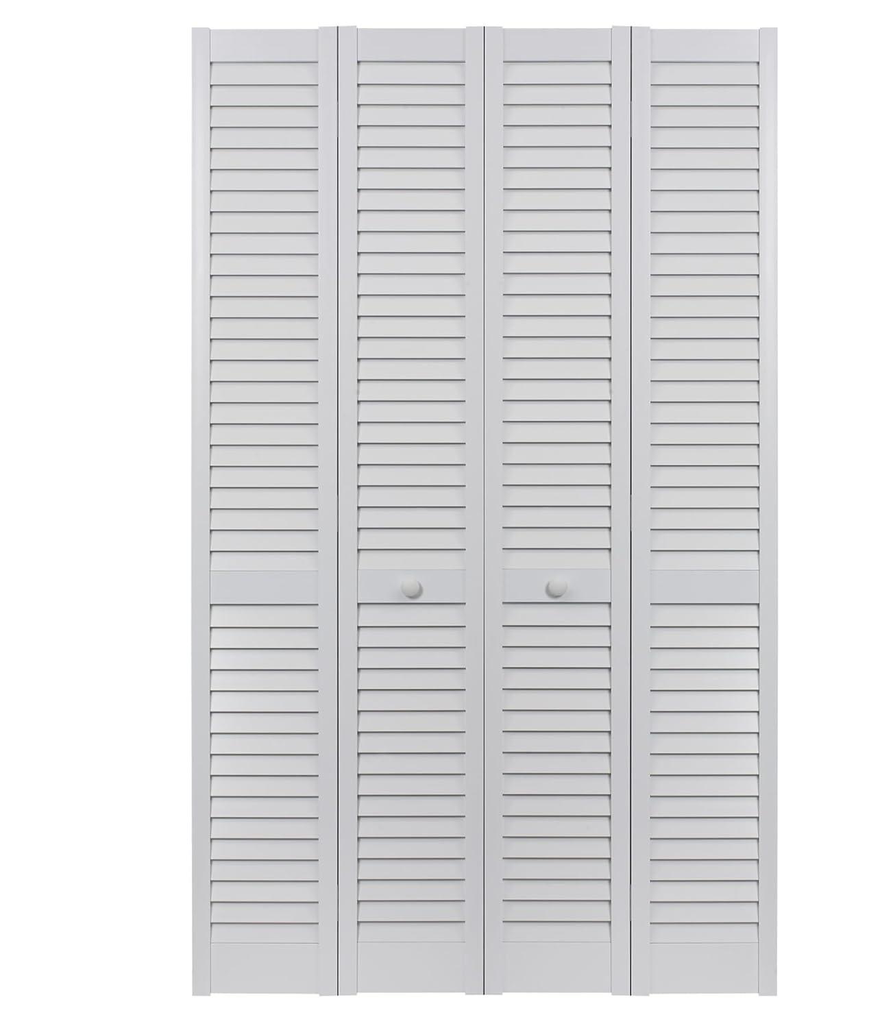 LTL Home Products Seabrooke Louvered PVC Bi-Fold Door