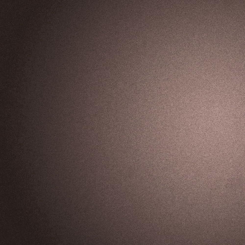 Armen Living Justin Modern 26" Faux Leather Swivel Counter Stool in Brown