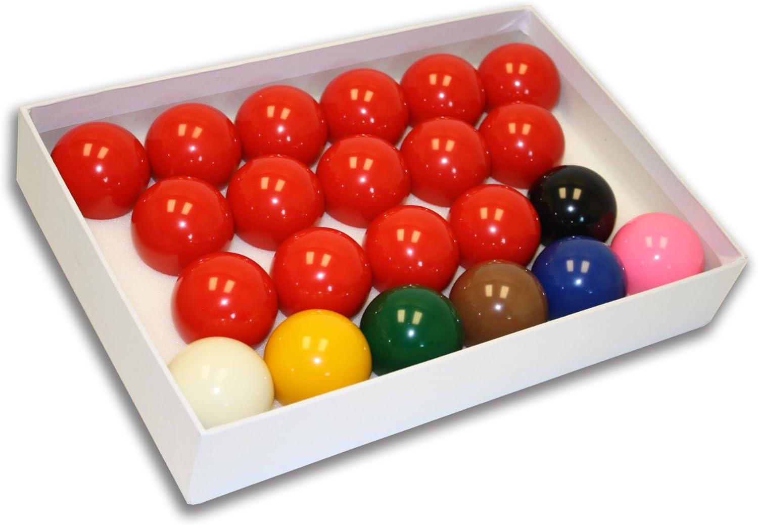 2.125 Inch Polyresin Snooker Ball Set with 22 Balls