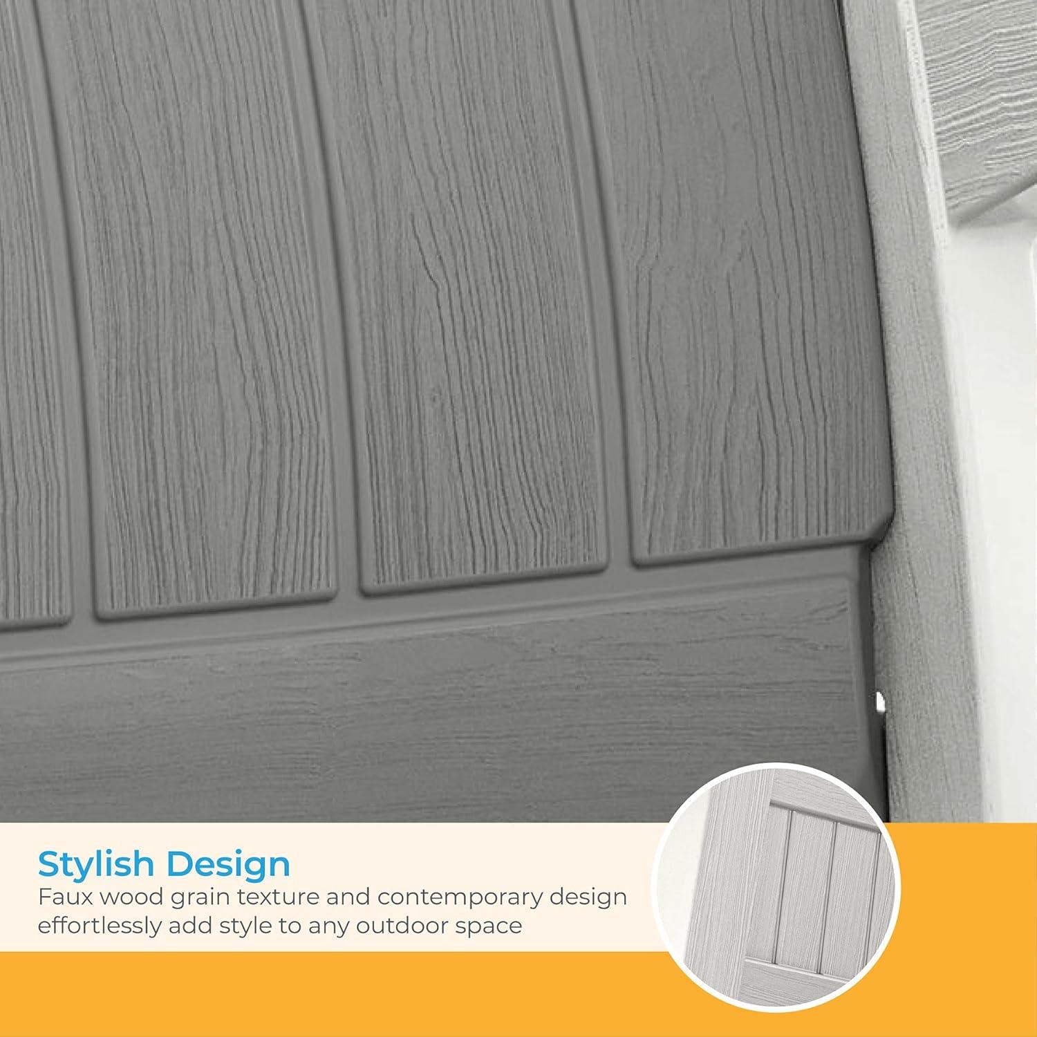 Suncast Suncast Outdoor Rocking Chair with Storage