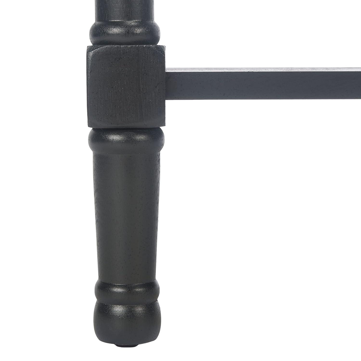 Haines 2 Drawer Console Table - CNS5727A - Black - Safavieh