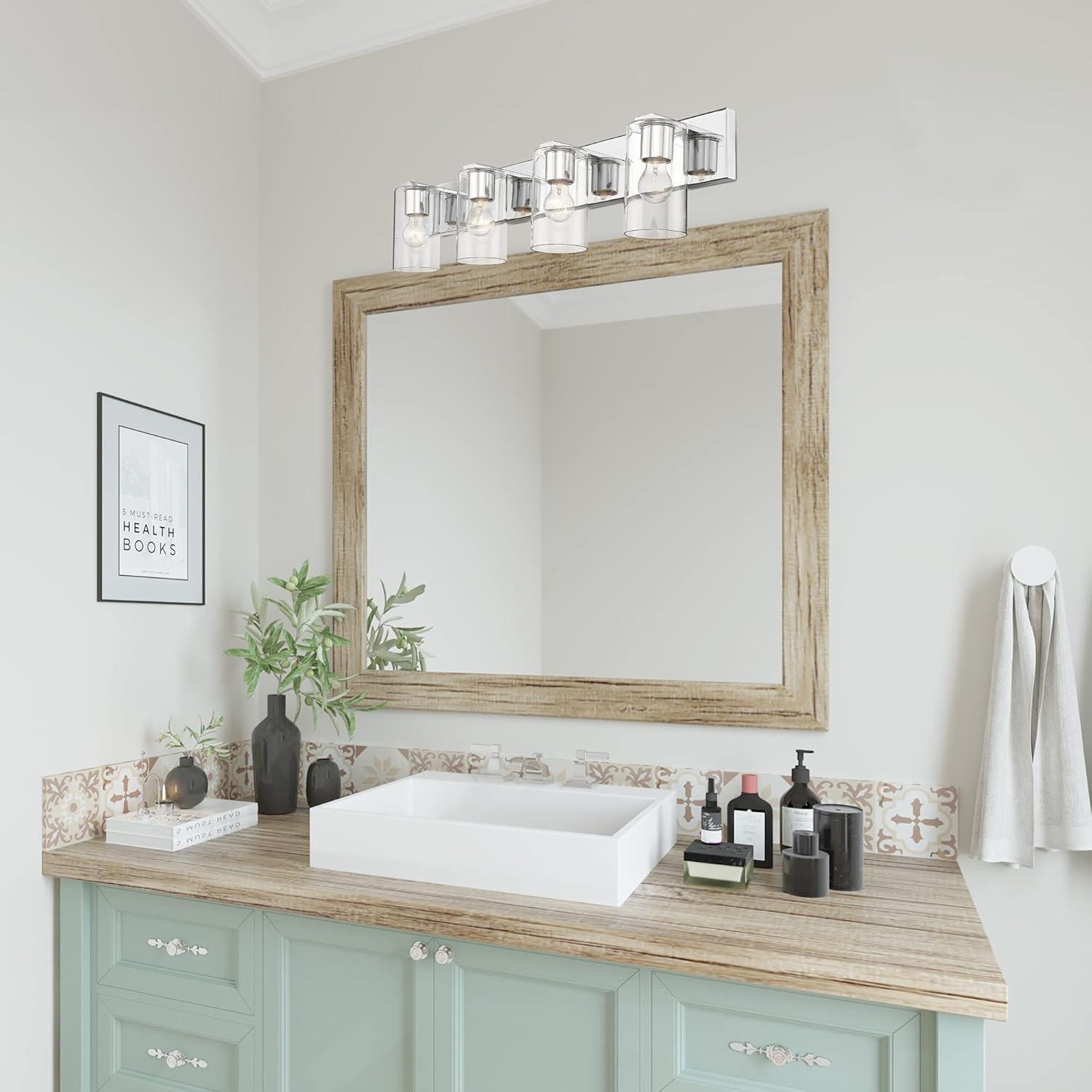 Livex Lighting - Zurich - 4 Light Bath Vanity in Contemporary Style - 35.5