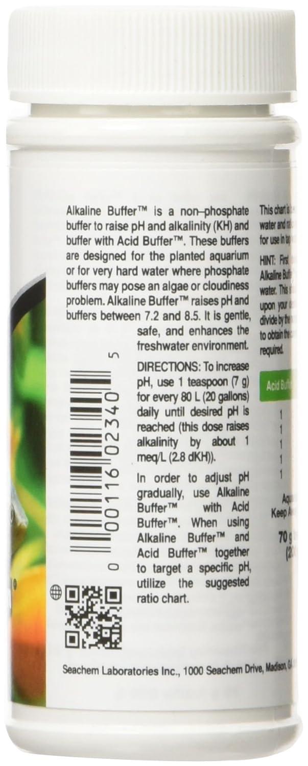 Seachem Alkaline Buffer Planted Aquarium Supplement, 2.5 Oz