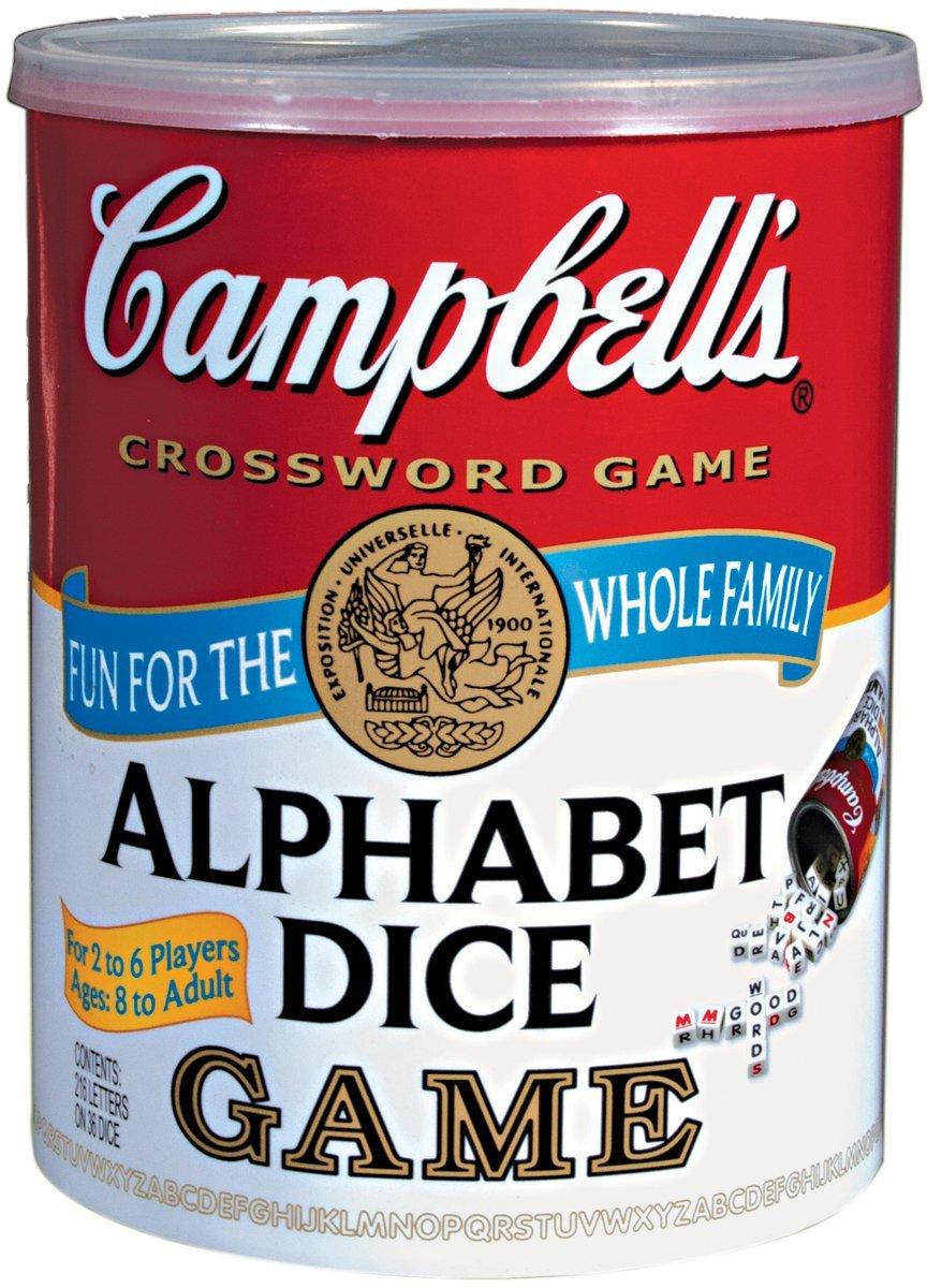 TDC Games Campbell's Alphabet Dice Word Game