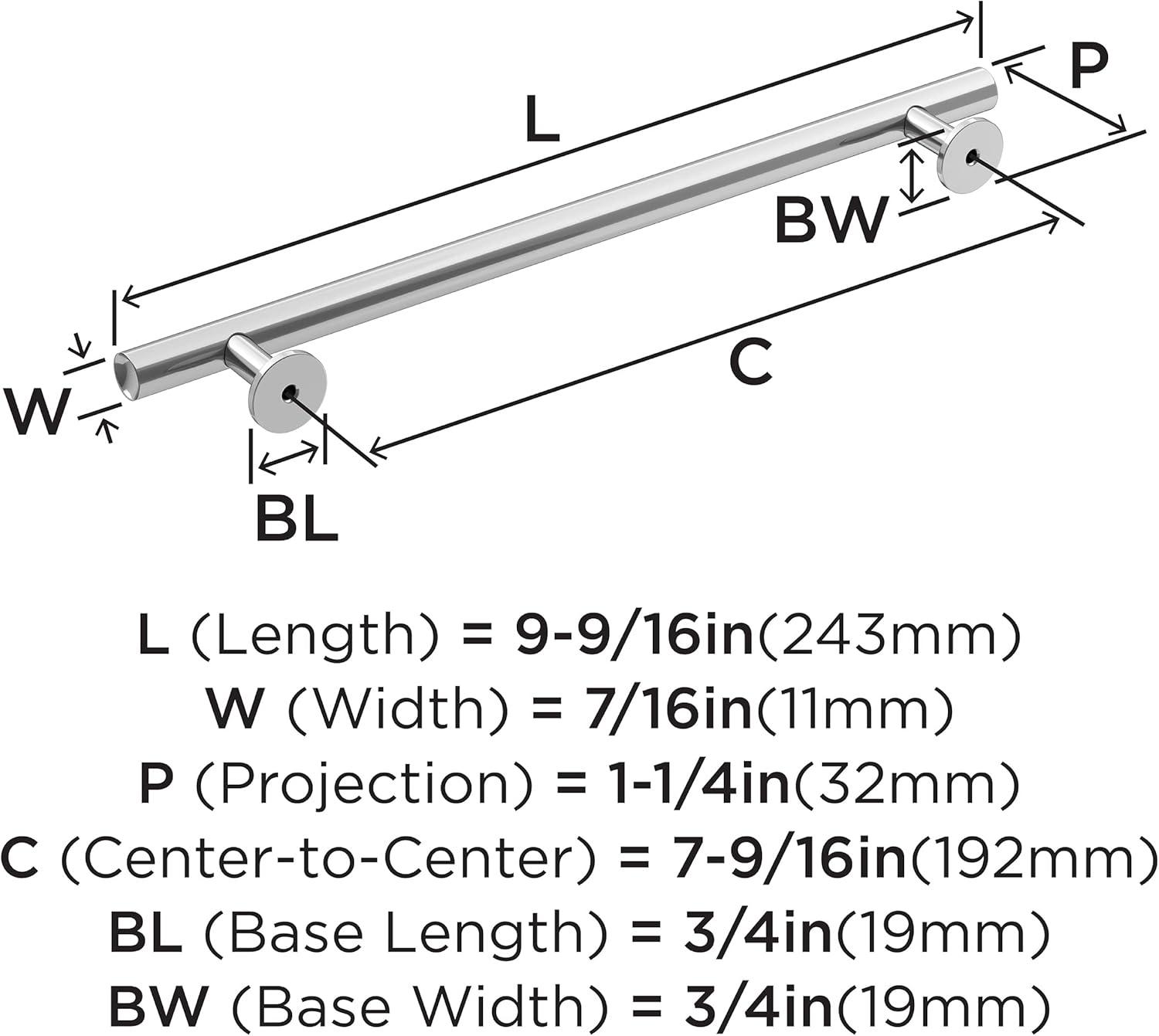 Amerock Radius Cabinet or Drawer Pull