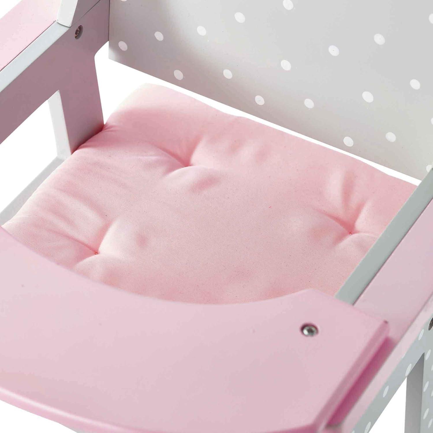 Olivia's Little World Olivia's Little World Wooden Baby Doll High Chair