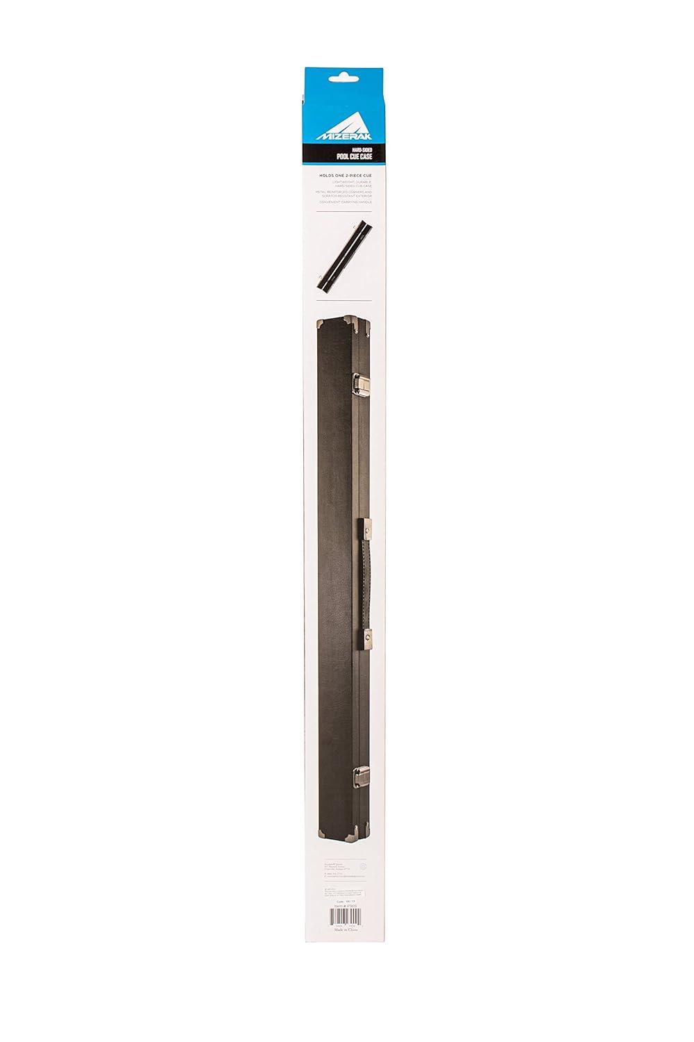 Mizerak Pool Cue Case Hard-Sided Pool Multicolor 2 Piece