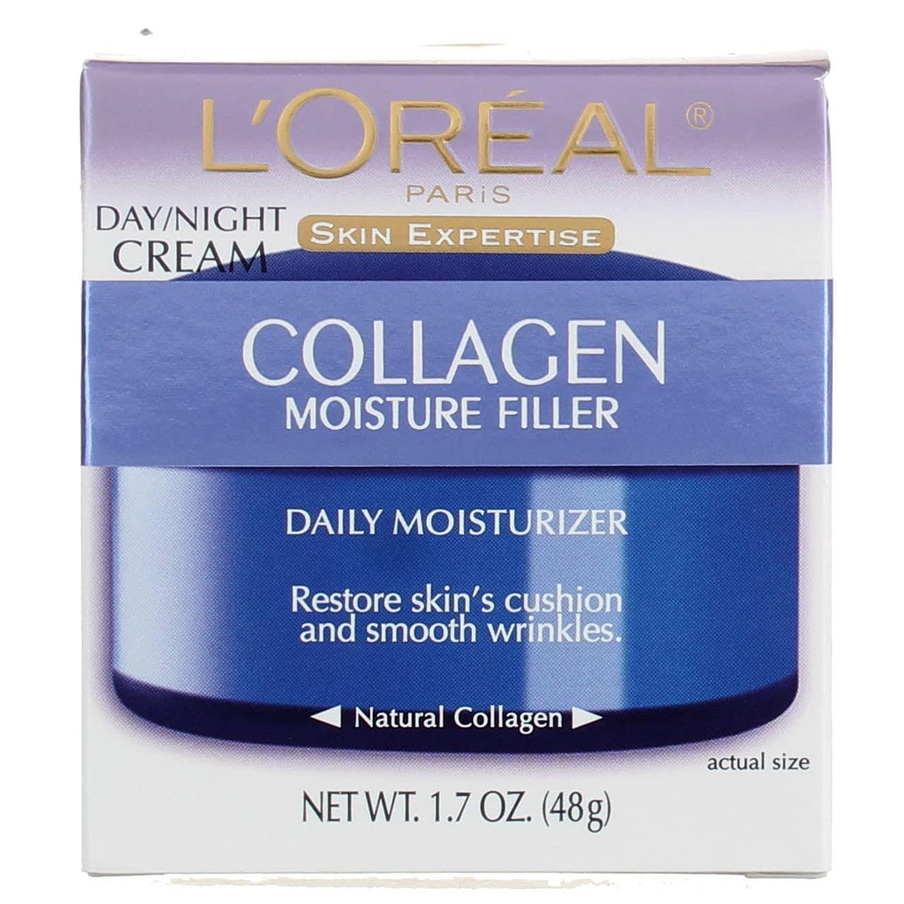 L'Oreal Paris Collagen Moisture Filler Anti-Aging Night Cream, 1.7 oz