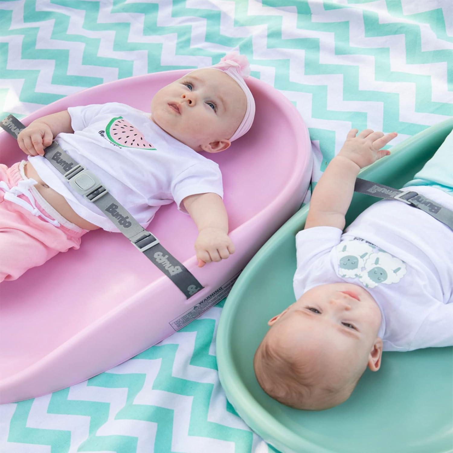 Bumbo Bumbo Diaper Changing Pad, Ergonomic Baby Changing Mat with Safety Belt