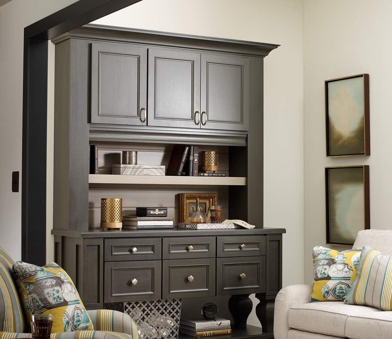 Amerock Revitalize 5-1/16 inch (128mm) Center-to-Center Golden Champagne Cabinet Pull