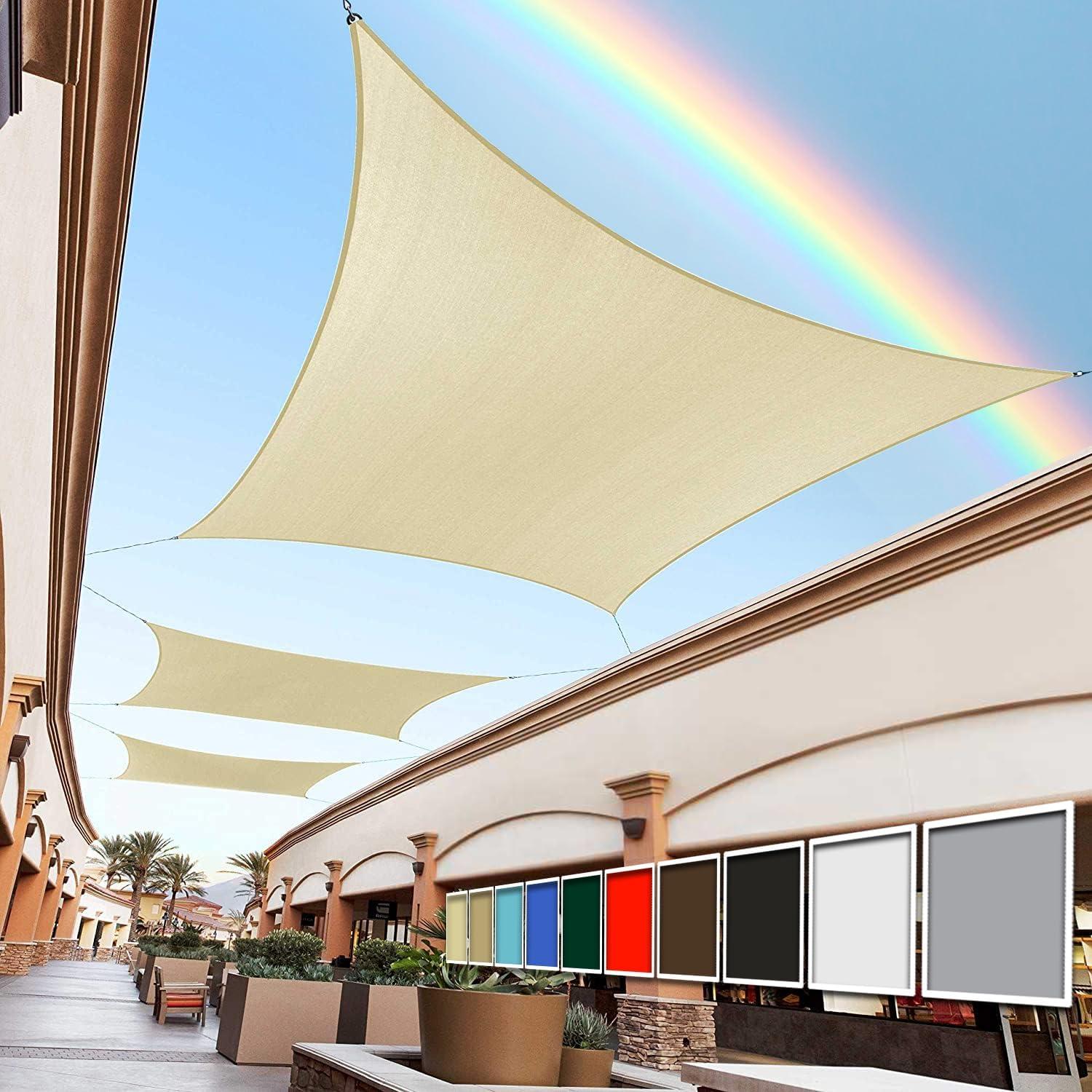 Royal Shade Royal Shade Rectangle Shade Sail With Hardware Kit