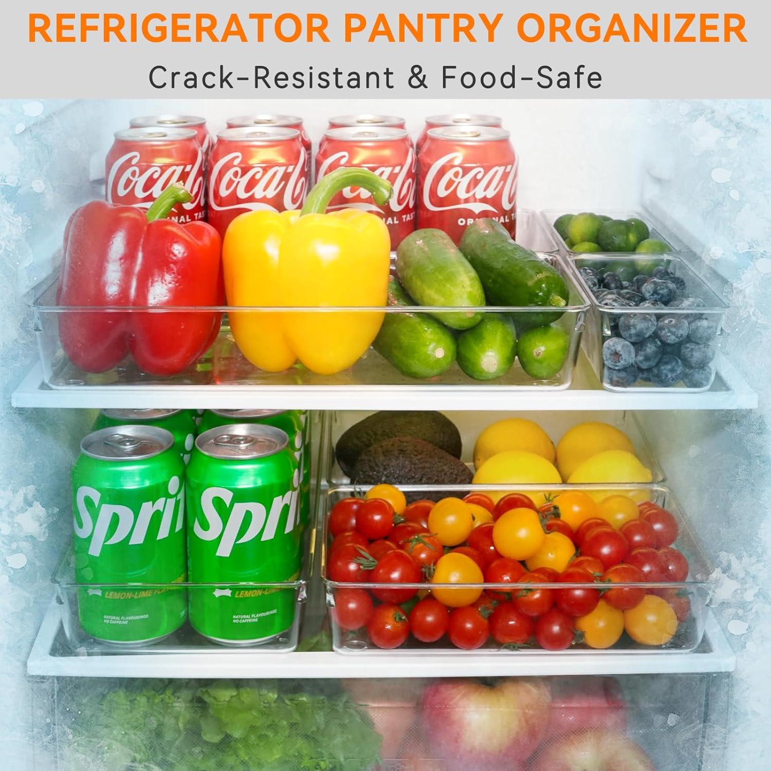 ihomecooker 3 Pack Clear Plastic Drawer Organizer Tray Cutlery Utensil Makeups Drawer Silverware Organizers 12" X 6"… (6P(6X6+6X9+6X15))