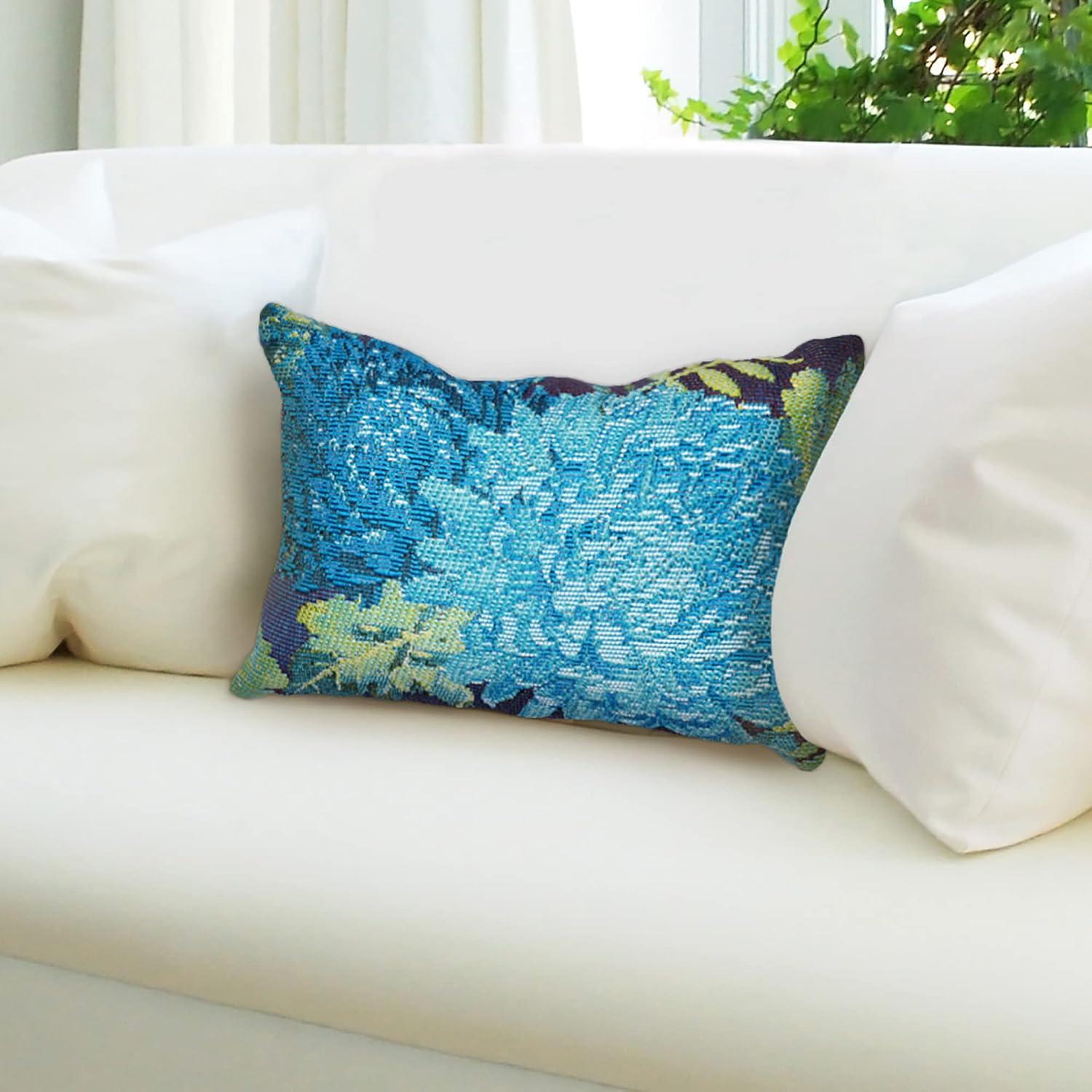 Floral Indoor/Outdoor Throw Pillow